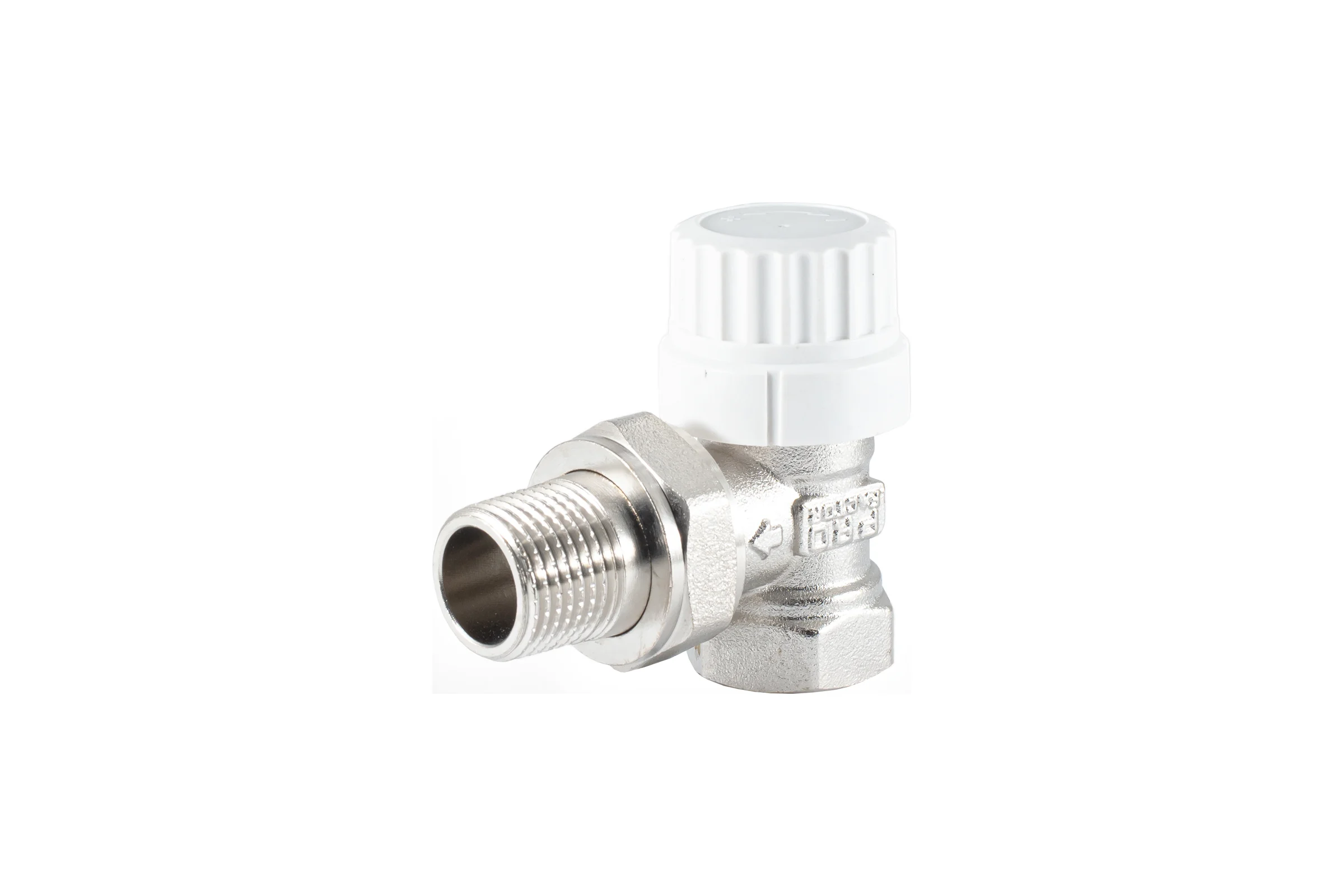 Термостатический клапан радиатора PROFACTOR угловой, с преднастройкой, 1/2 PF RVT 982