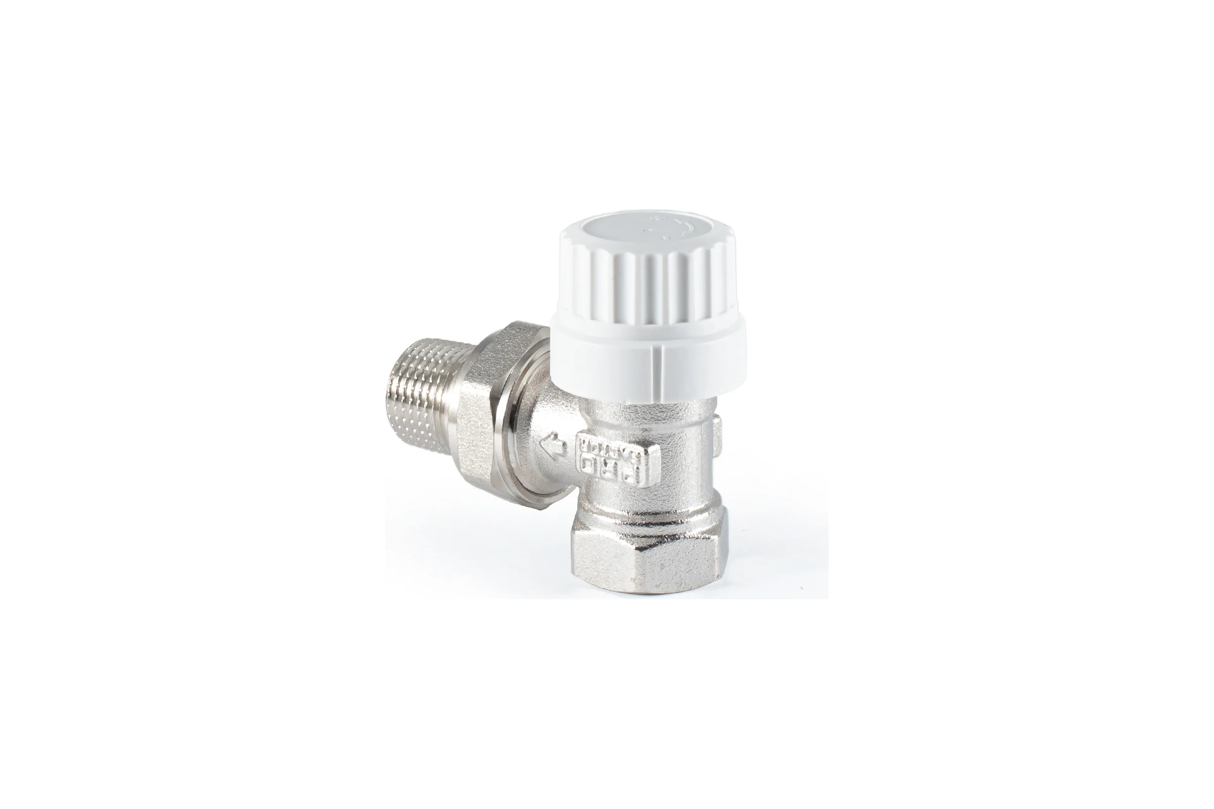 Термостатический клапан радиатора PROFACTOR угловой, с преднастройкой, 1/2 PF RVT 982