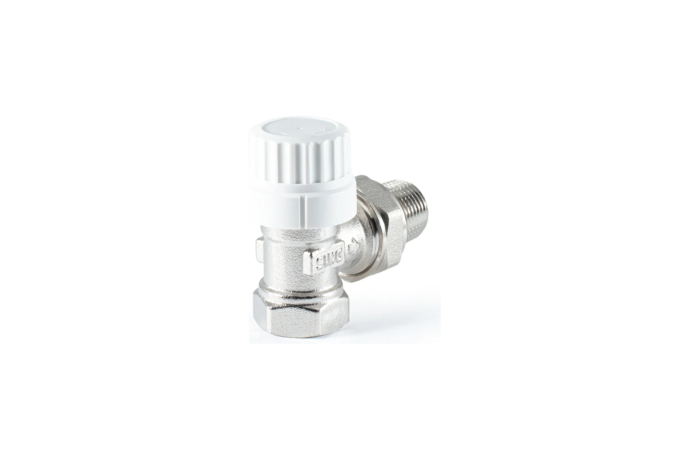 Термостатический клапан радиатора PROFACTOR угловой, с преднастройкой, 1/2 PF RVT 982
