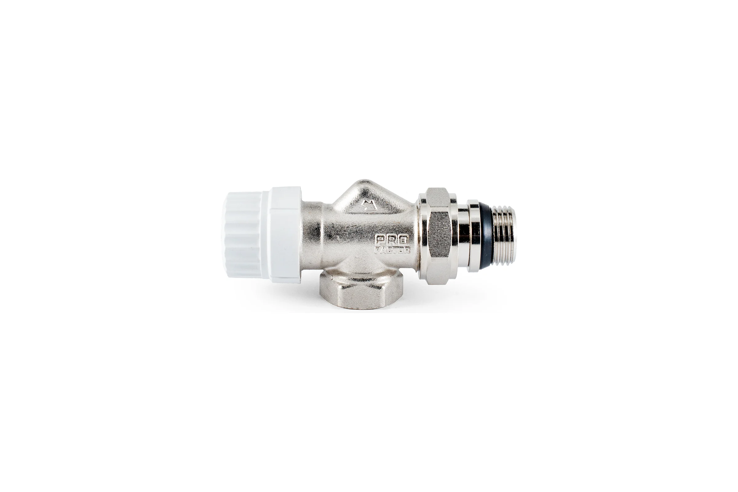 Термостатический клапан радиатора PROFACTOR осевой, с уплотнением, 1/2 PF RVT 985UR