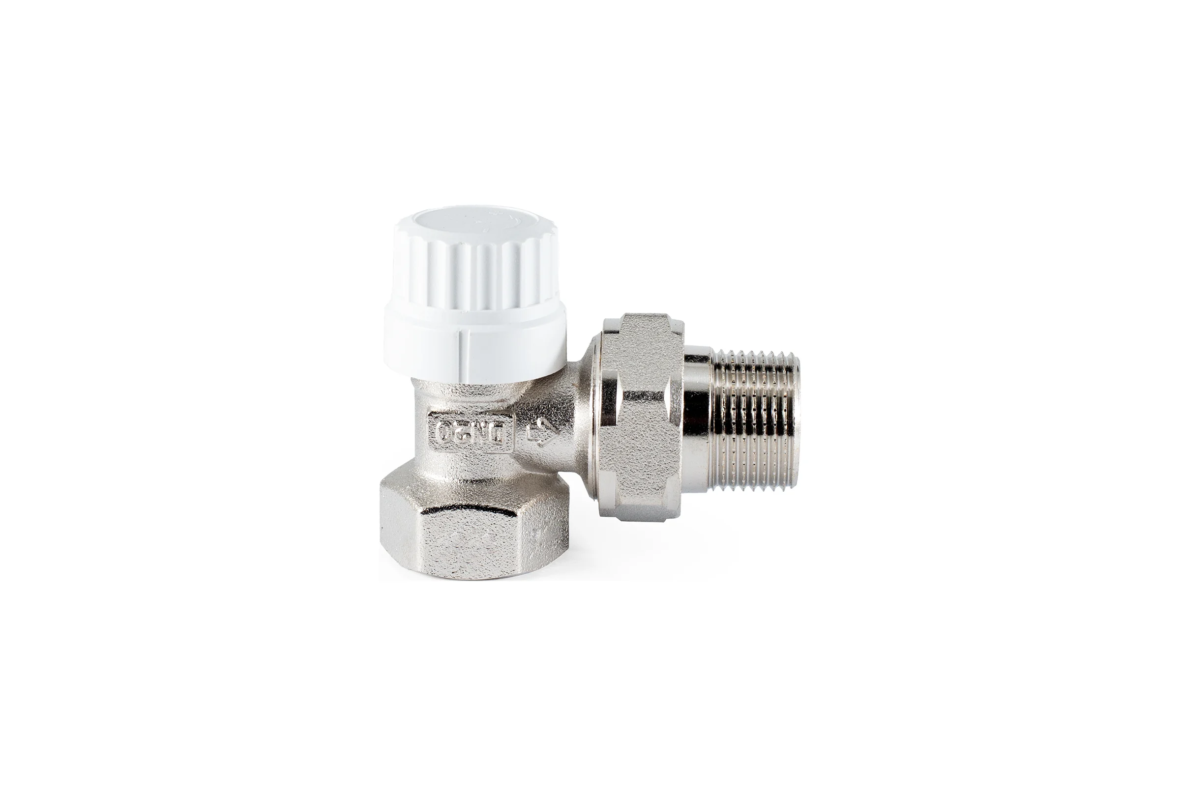 Термостатический клапан радиатора PROFACTOR угловой, с преднастройкой, 3/4 PF RVT 983