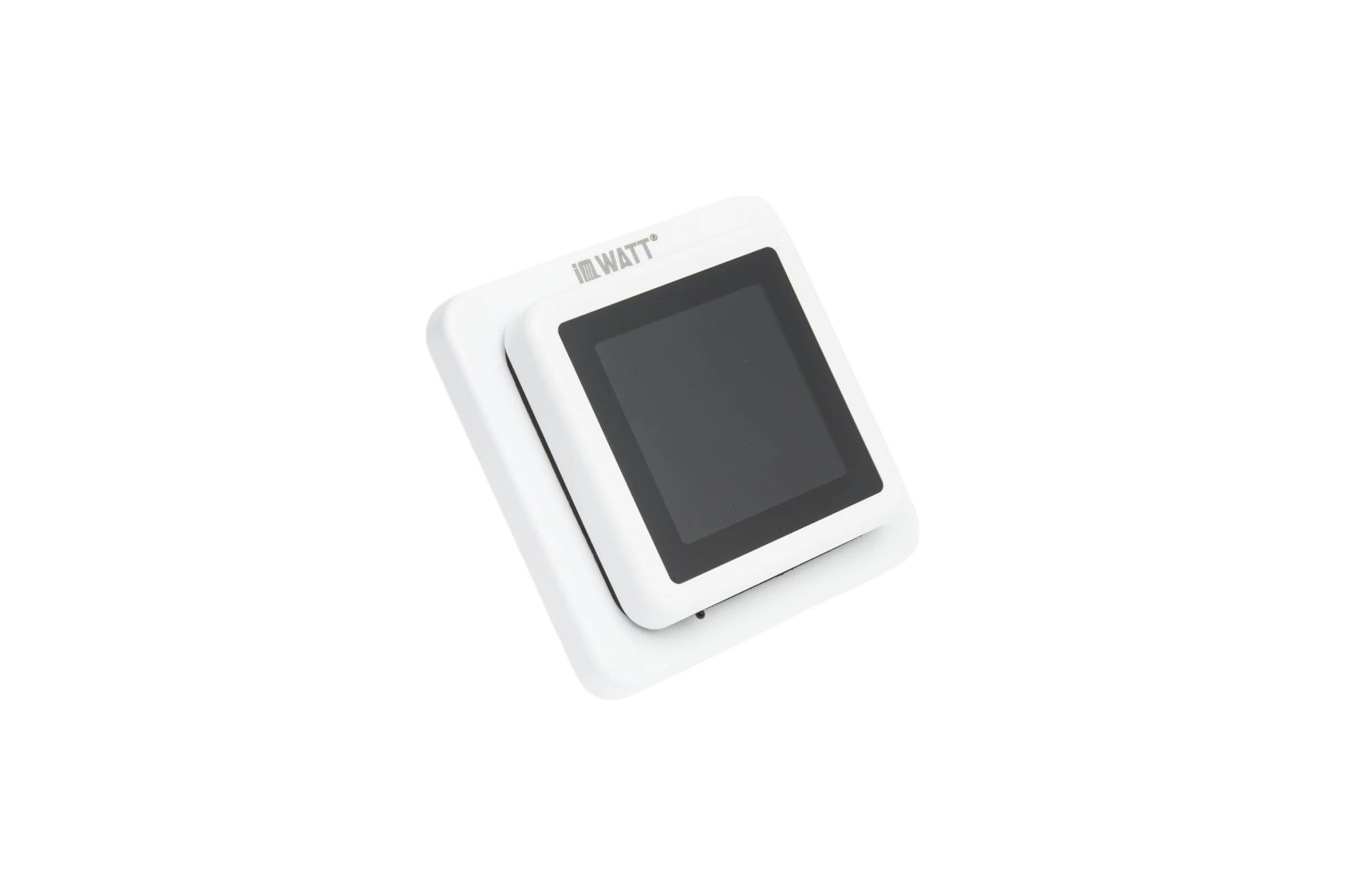 Терморегулятор для теплого пола IQWATT IQ THERMOSTAT SMART HEAT программируемый, белый 408