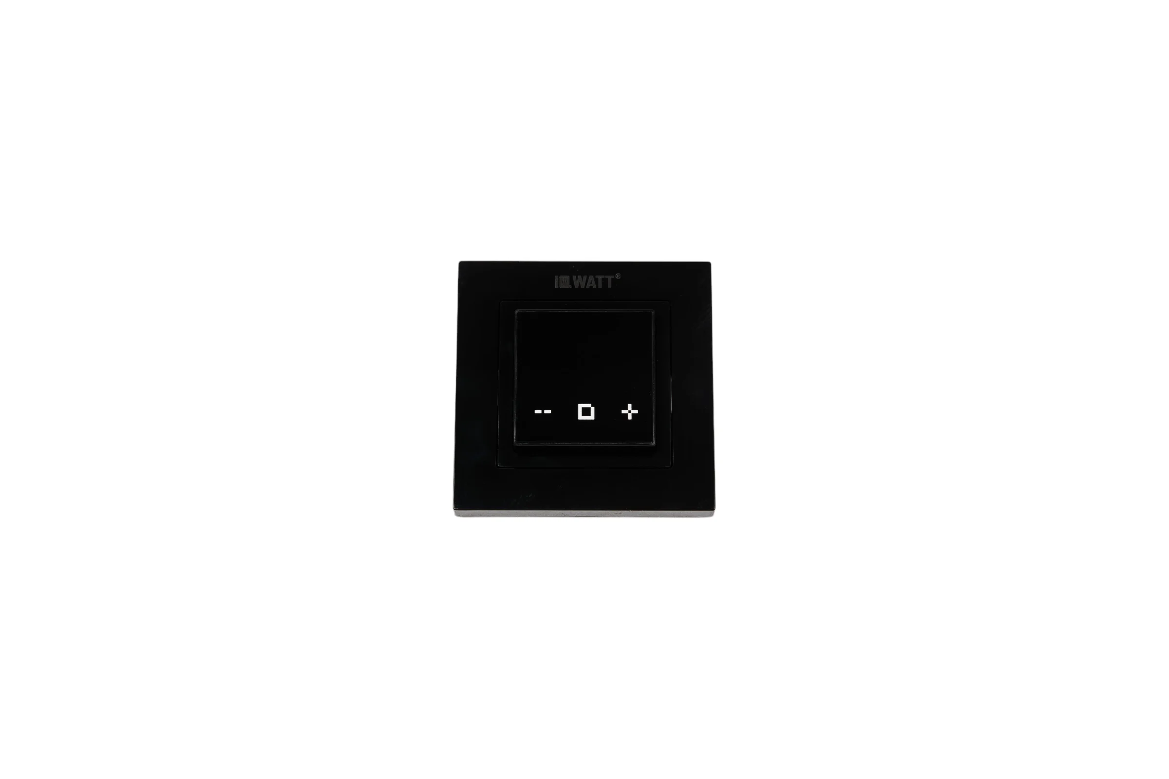 Терморегулятор для теплого пола IQWATT IQ THERMOSTAT D Wi-Fi с Wi-Fi, программируемый, черный 420