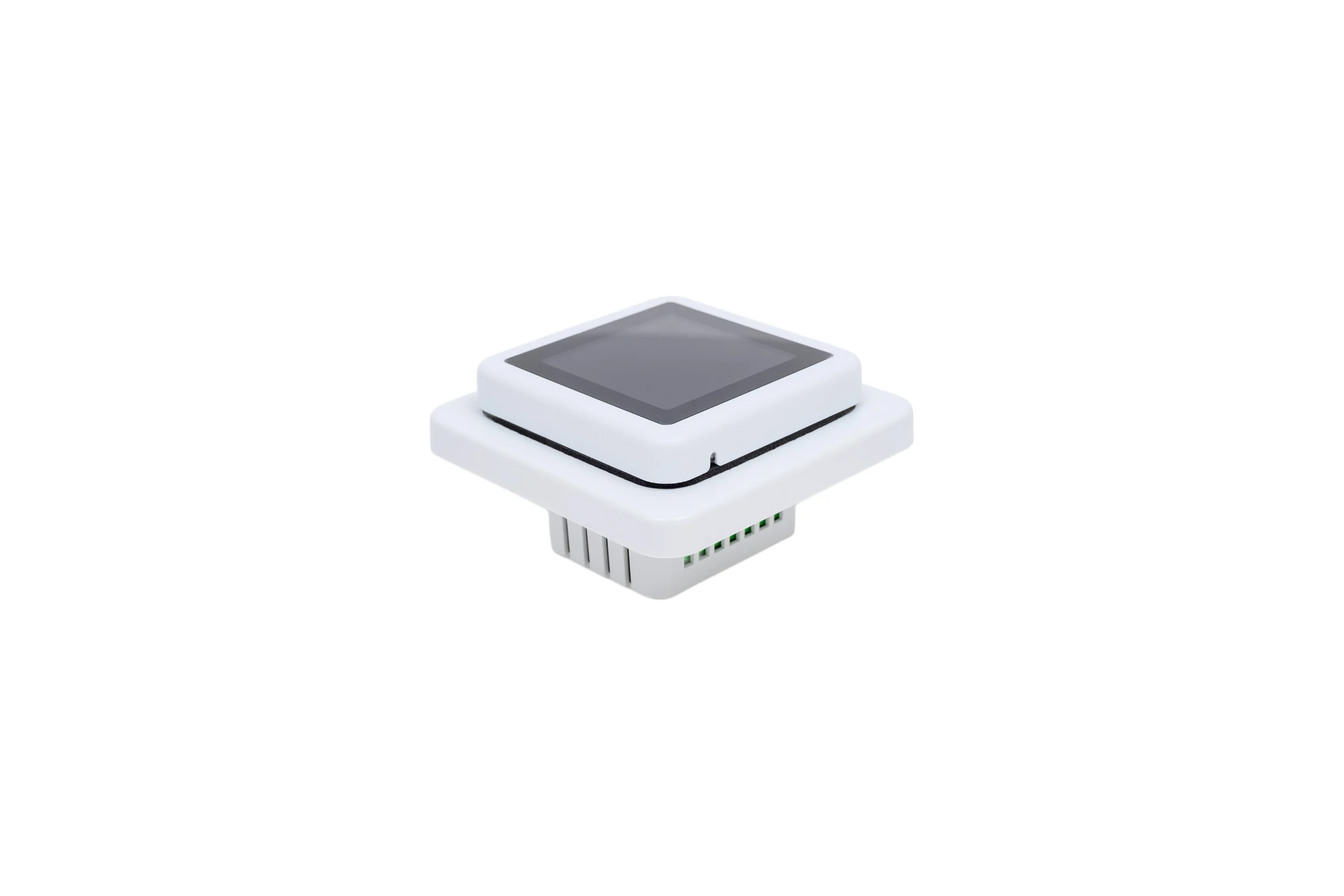 Терморегулятор для теплого пола IQWATT IQ THERMOSTAT SMART HEAT Wi-Fi программируемый, с возможностью управления через мобильное приложение, белый 410