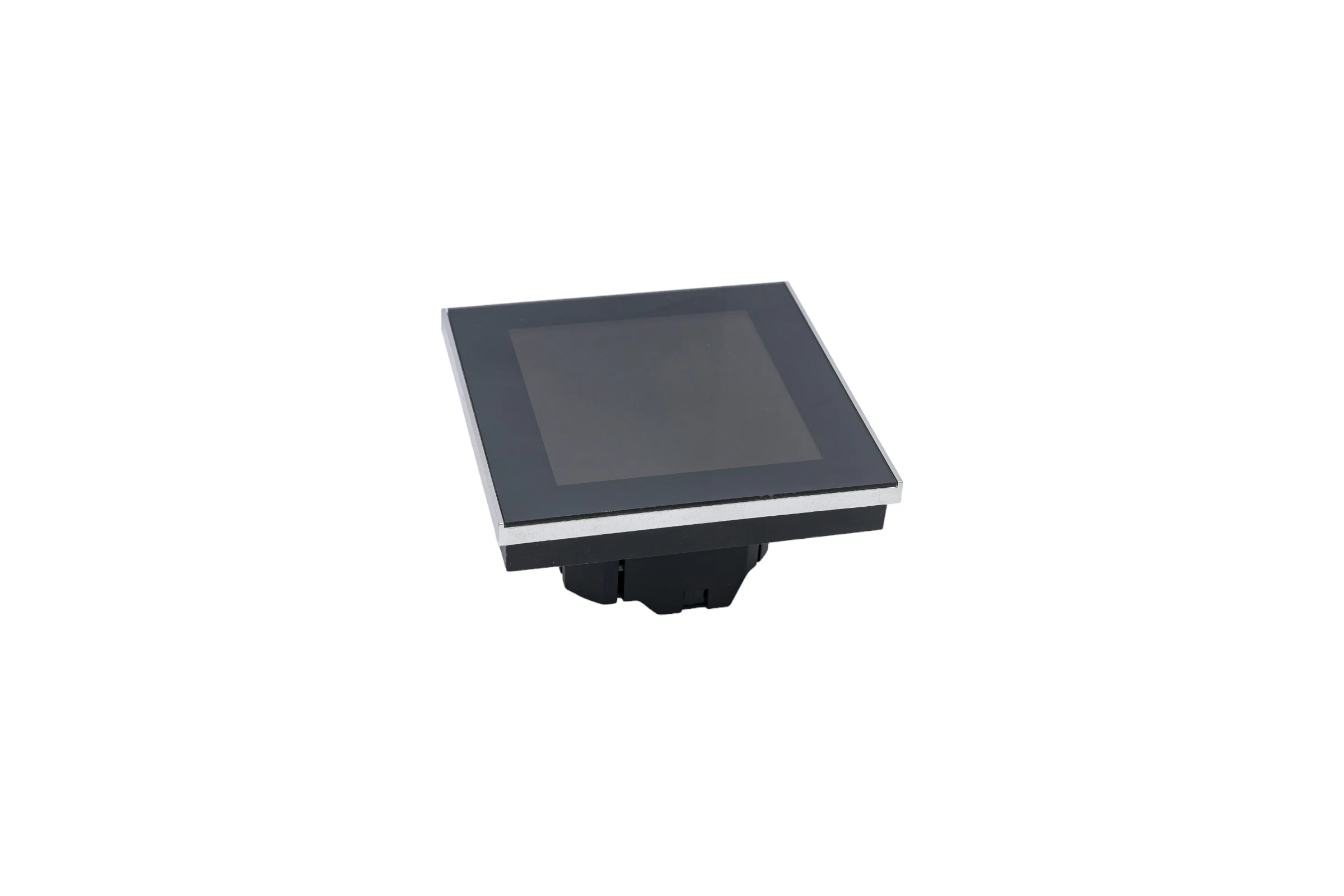 Терморегулятор для теплого пола IQWATT IQ THERMOSTAT BLACK DIAMOND программируемый, с зеркальным сенсорным дисплеем 407