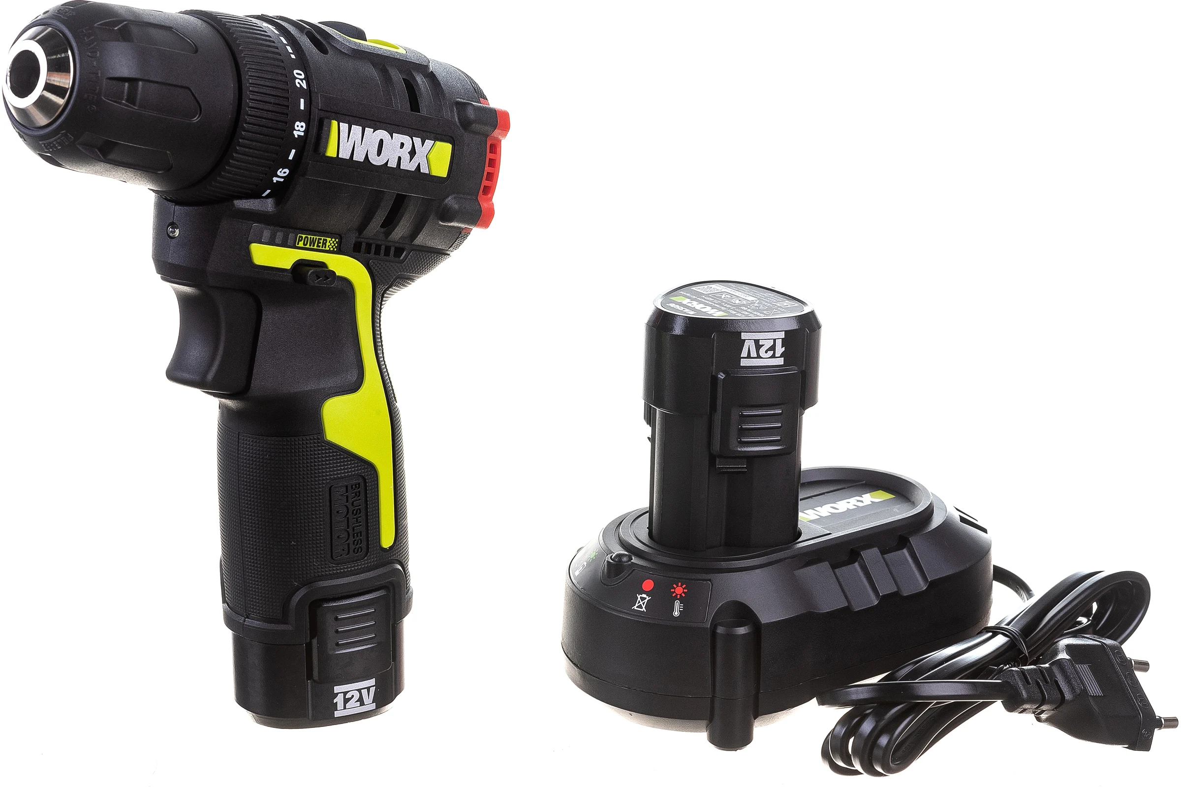 Аккумуляторная дрель-шуруповерт WORX Professional WU130X