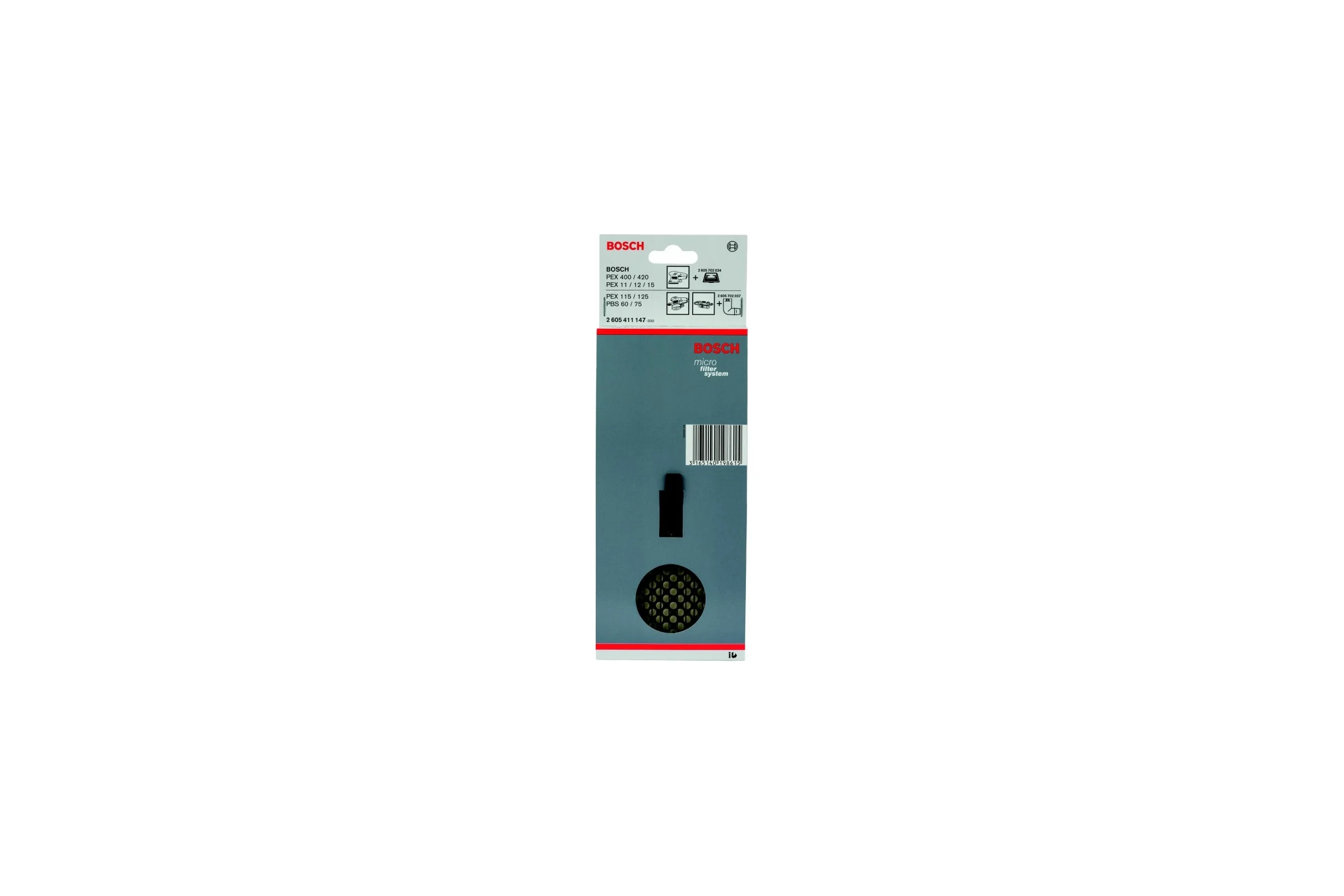 Микрофильтр для эксцентриковых шлифмашин Bosch 2605411147