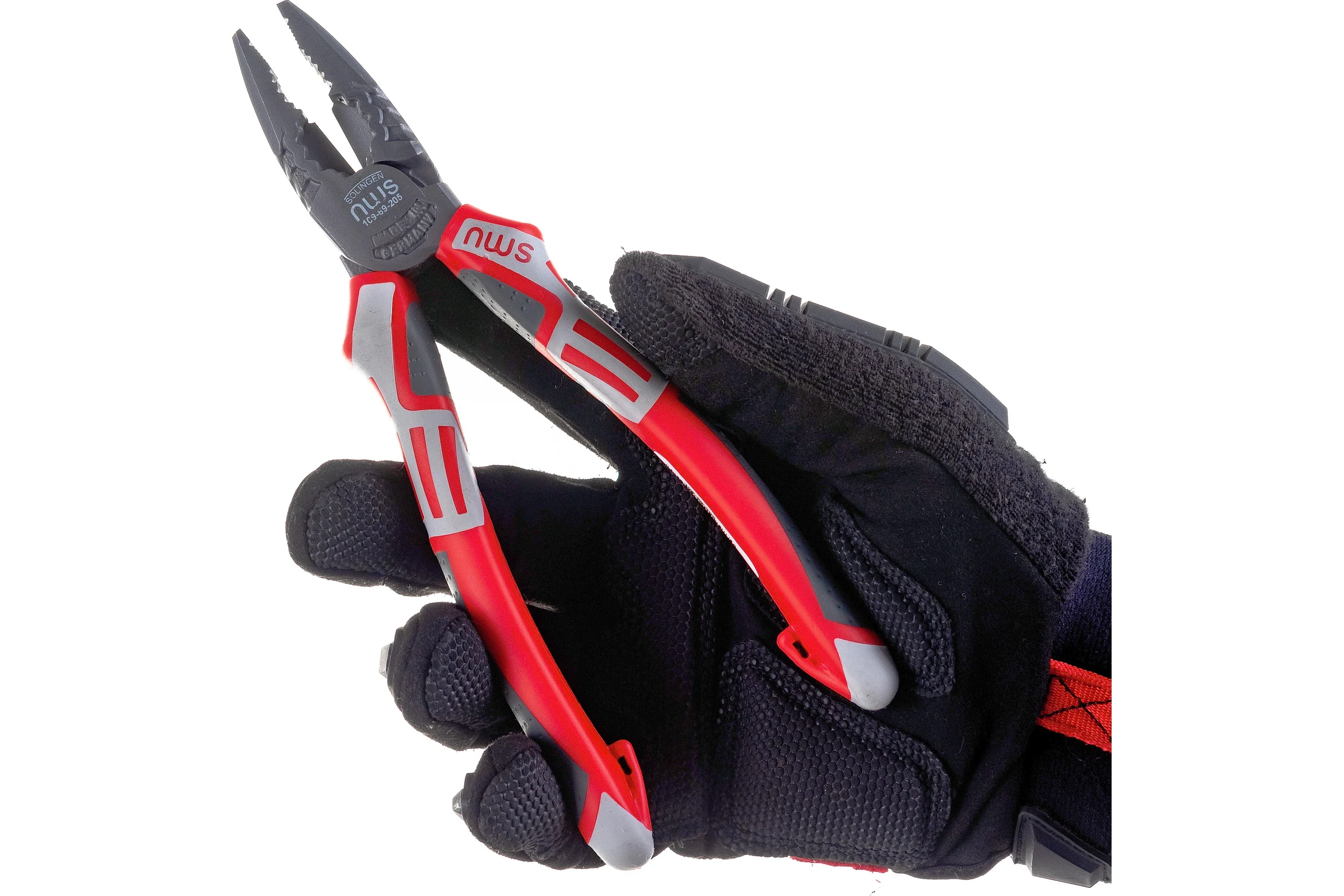 Пассатижи 205мм, С5.9, Н2.5, К13 NWS CombiMax 109-69-205