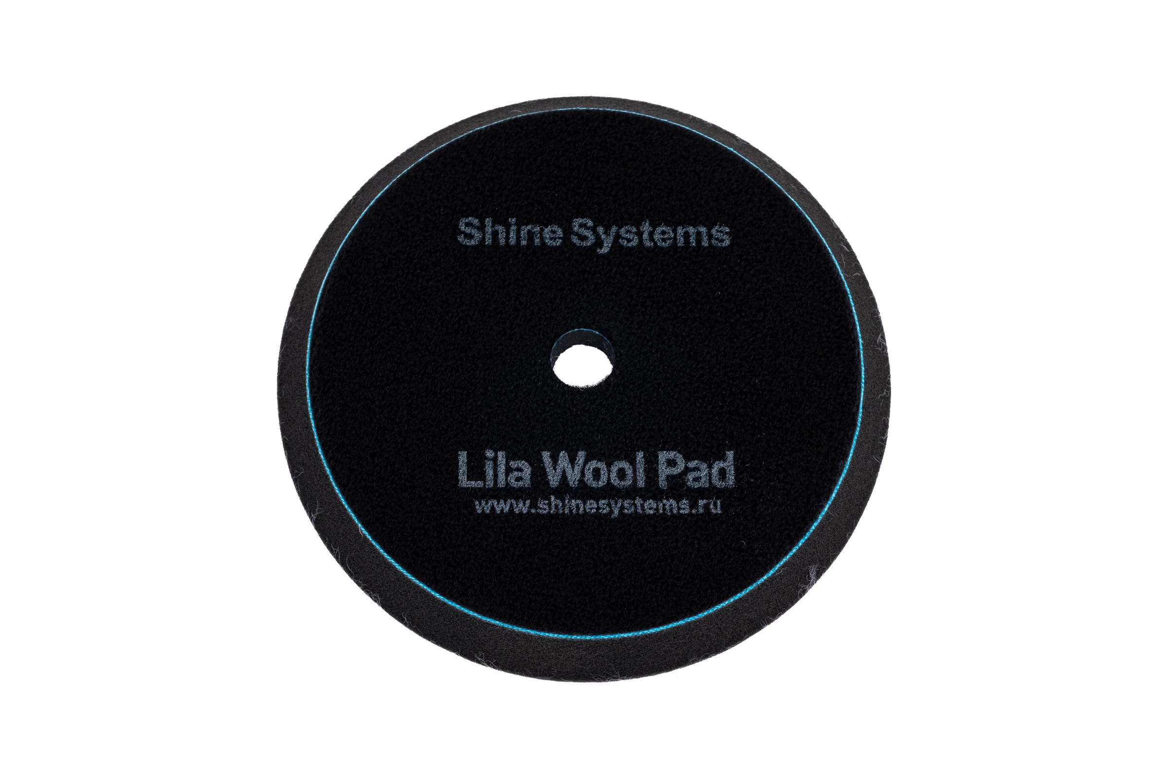 Круг полировальный из лилового меха Lila Wool Pad 130 мм Shine systems SS567