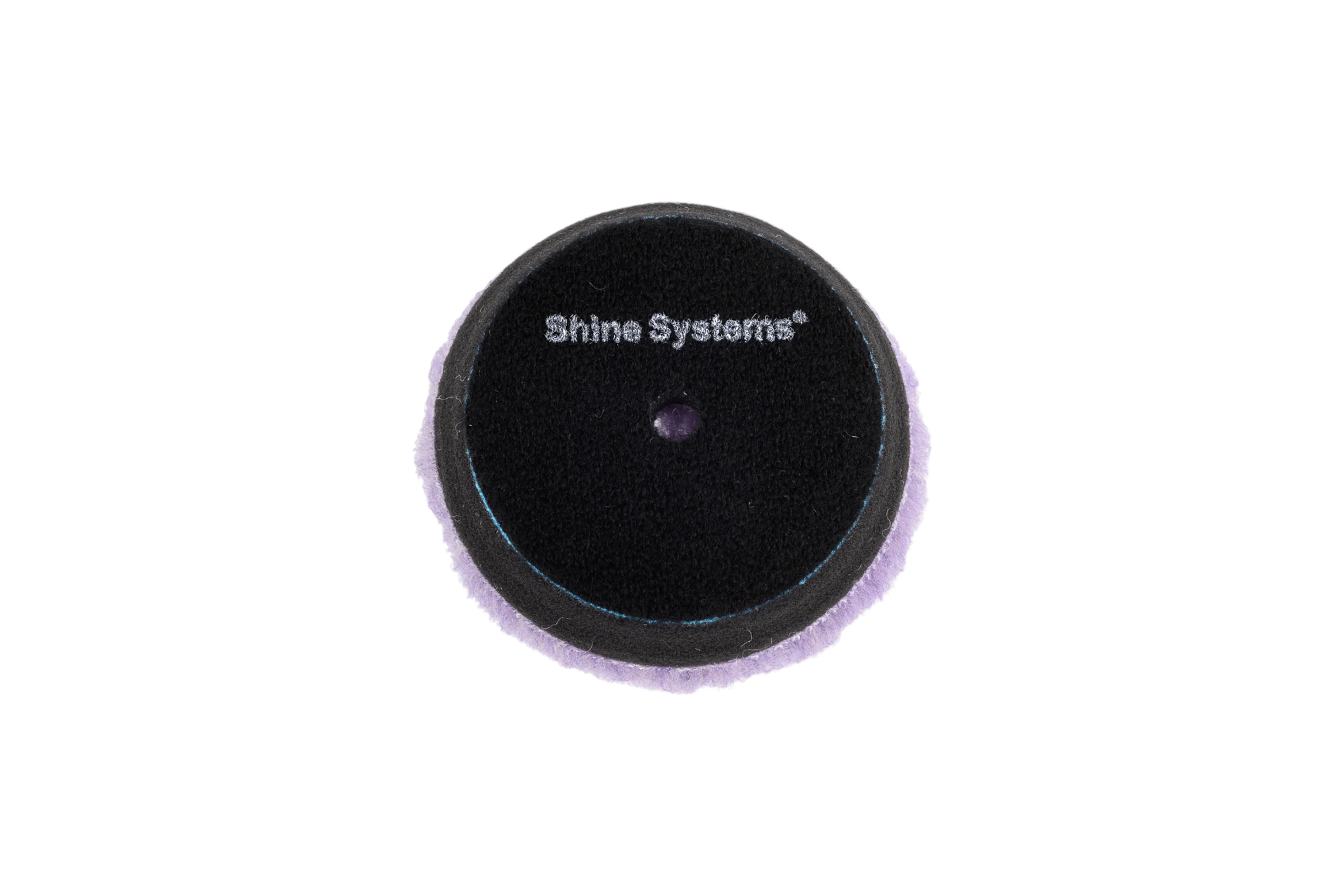 Круг полировальный из лилового меха Lila Wool Pad 75 мм Shine systems SS568