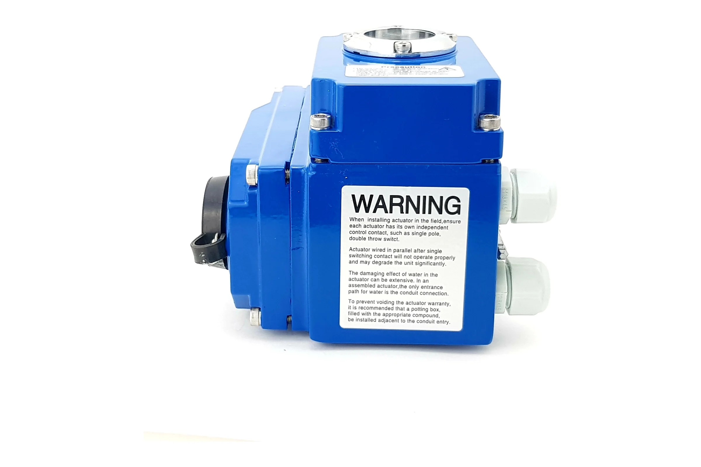 Электропривод запорной арматуры TECHNO NP50-DF/24V 0-90, 50Nm, ON/OFF, 24DC 500110