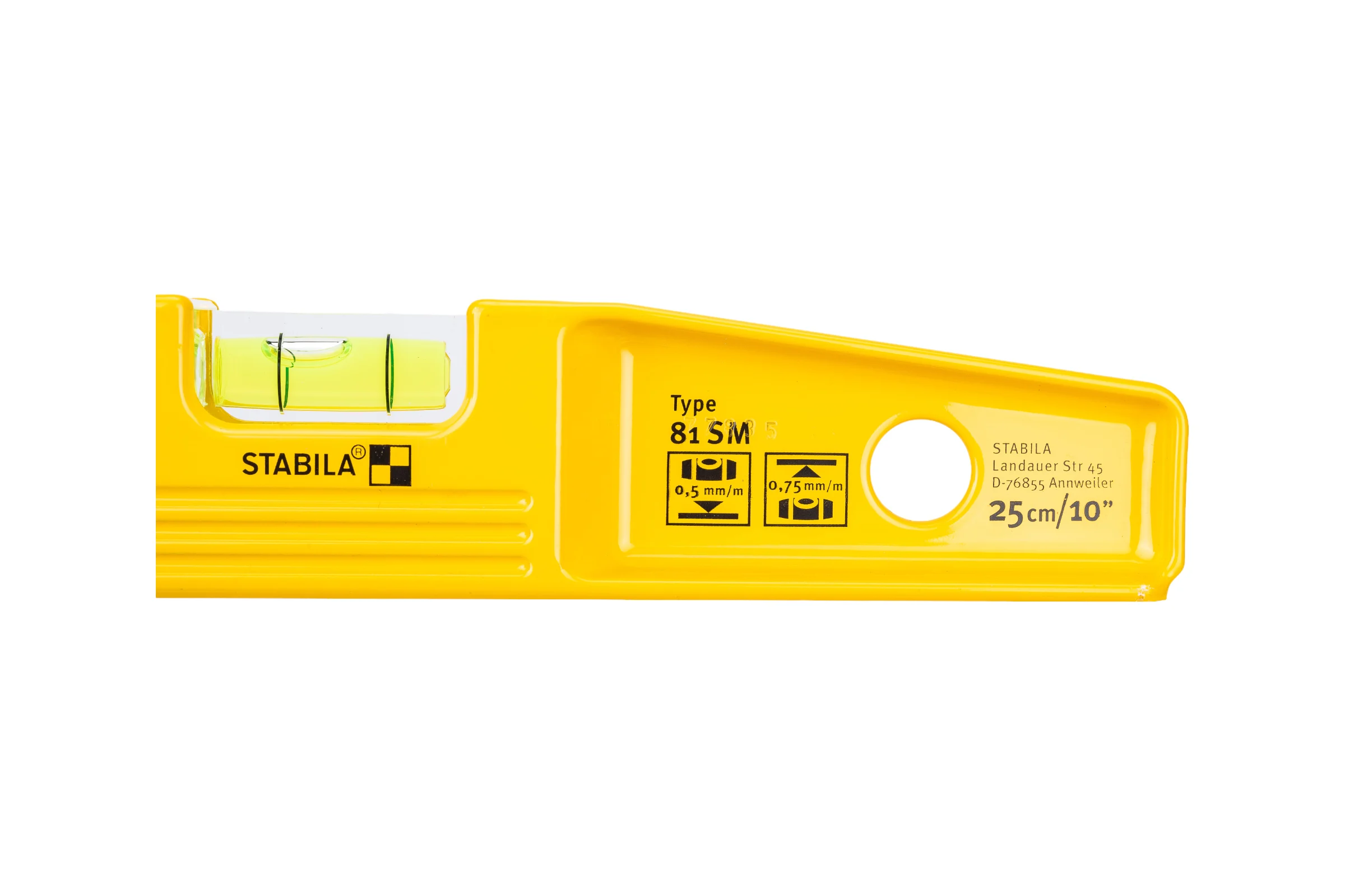 Магнитный уровень STABILA тип 81SM, 25 см 02510