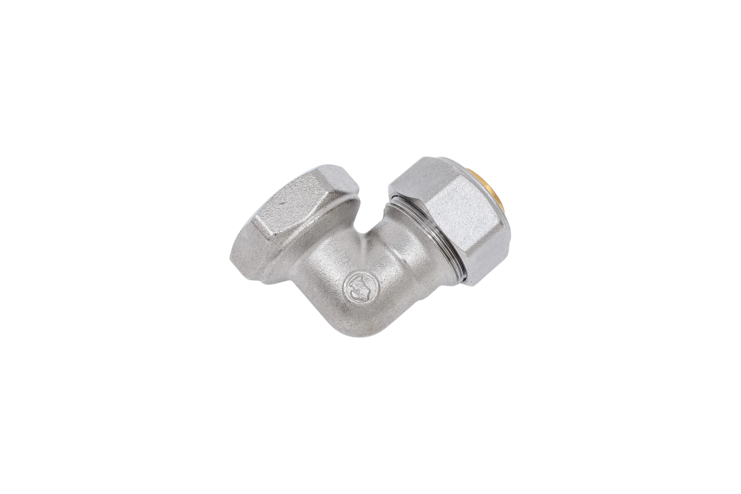 Угольник Giacomini 90, В, 1, 26x3, латунь, хромированный R563MX120