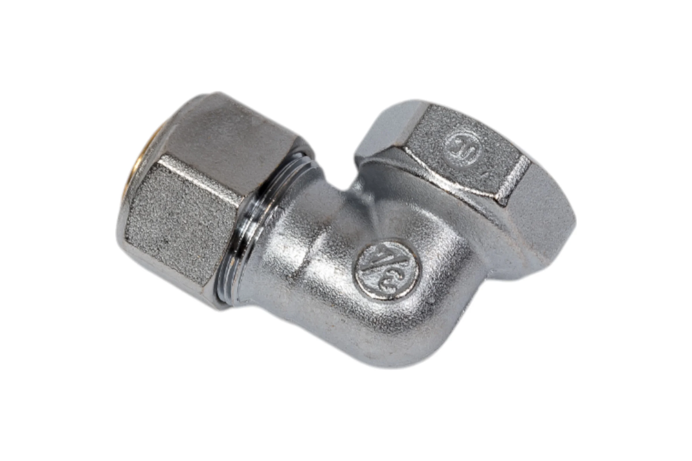 Угольник Giacomini 90, В, 3/4, 20x2, латунь, хромированный R563MX061