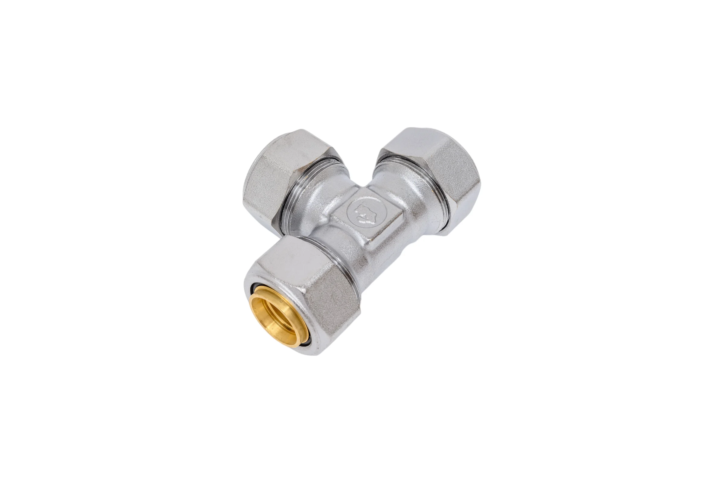Тройник Giacomini 26x3, латунь, с цанговым соединением R564MX062