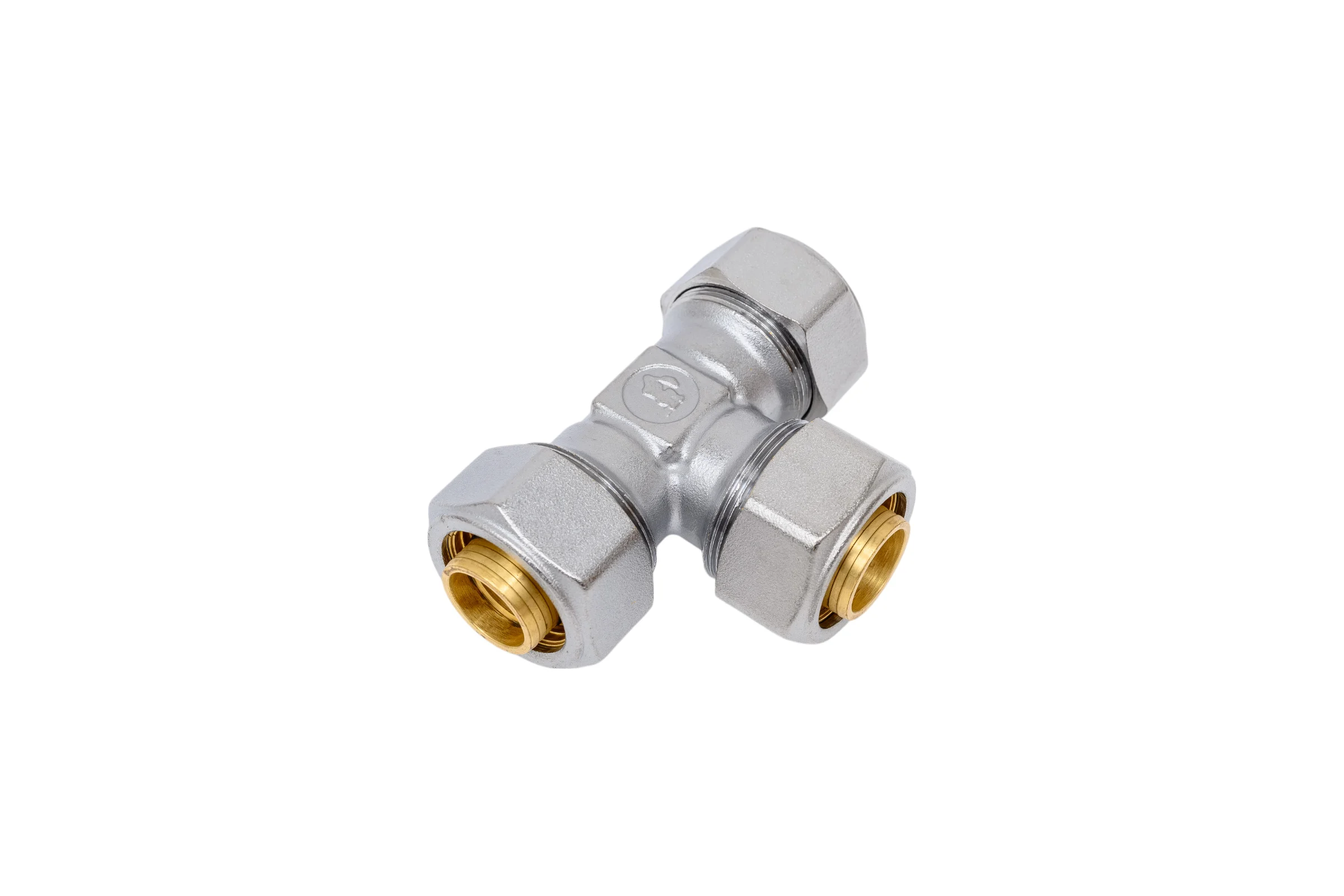 Тройник Giacomini 26x3, латунь, с цанговым соединением R564MX062