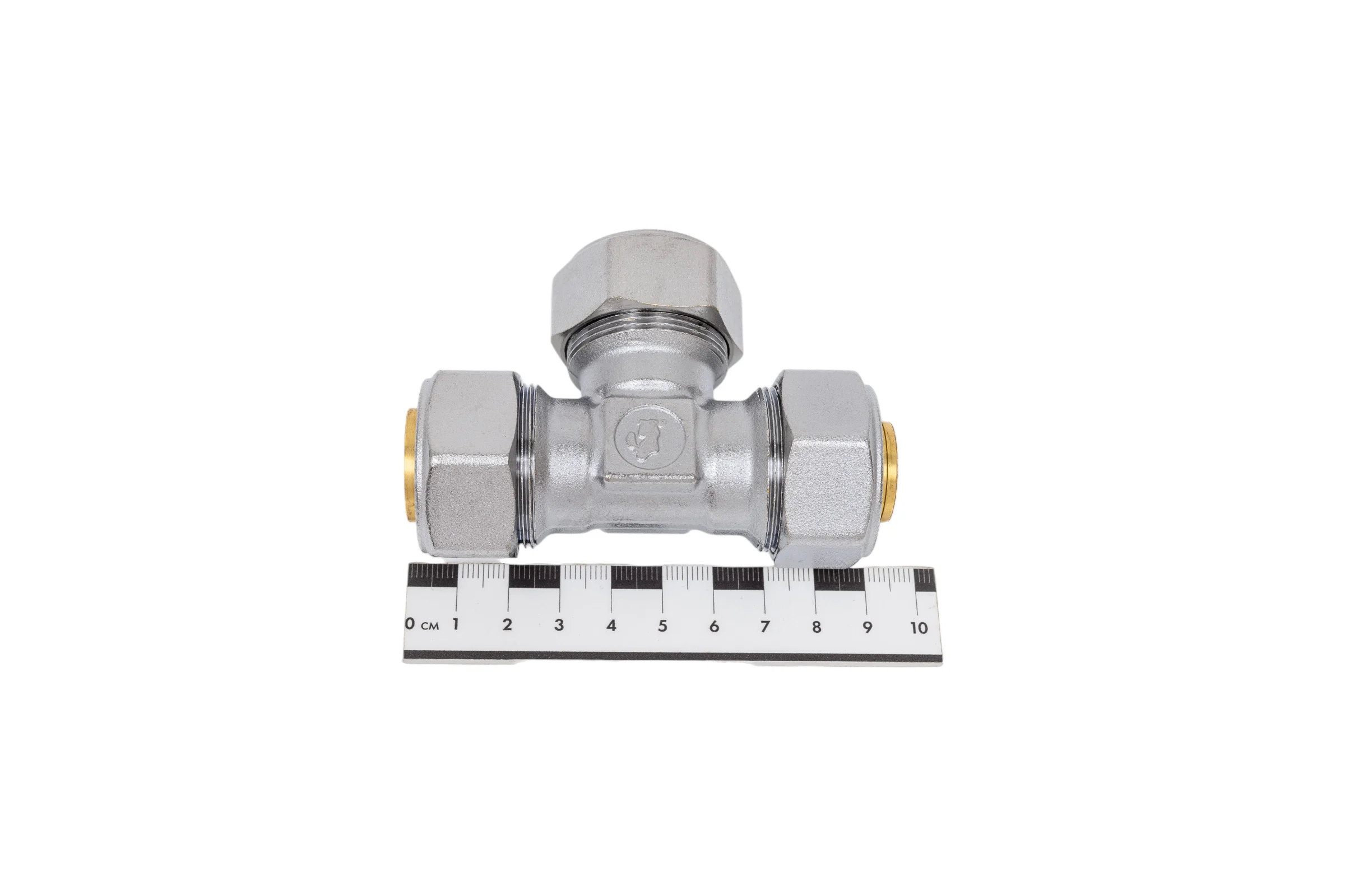 Тройник Giacomini 26x3, латунь, с цанговым соединением R564MX062