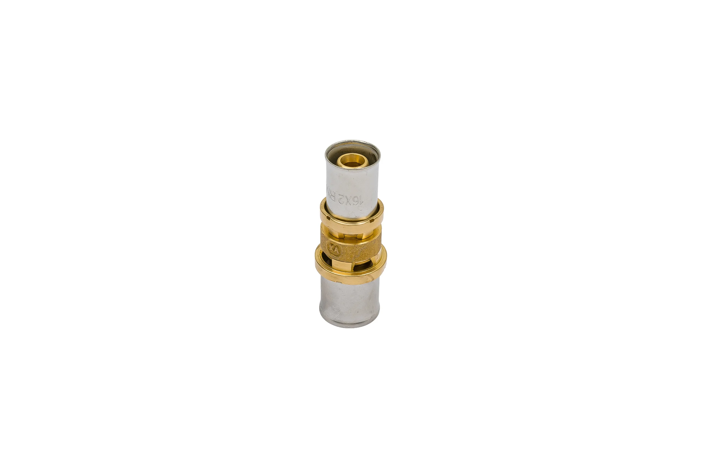 Муфта Giacomini 20x2, 16x2, латунь, переходная RM103Y010
