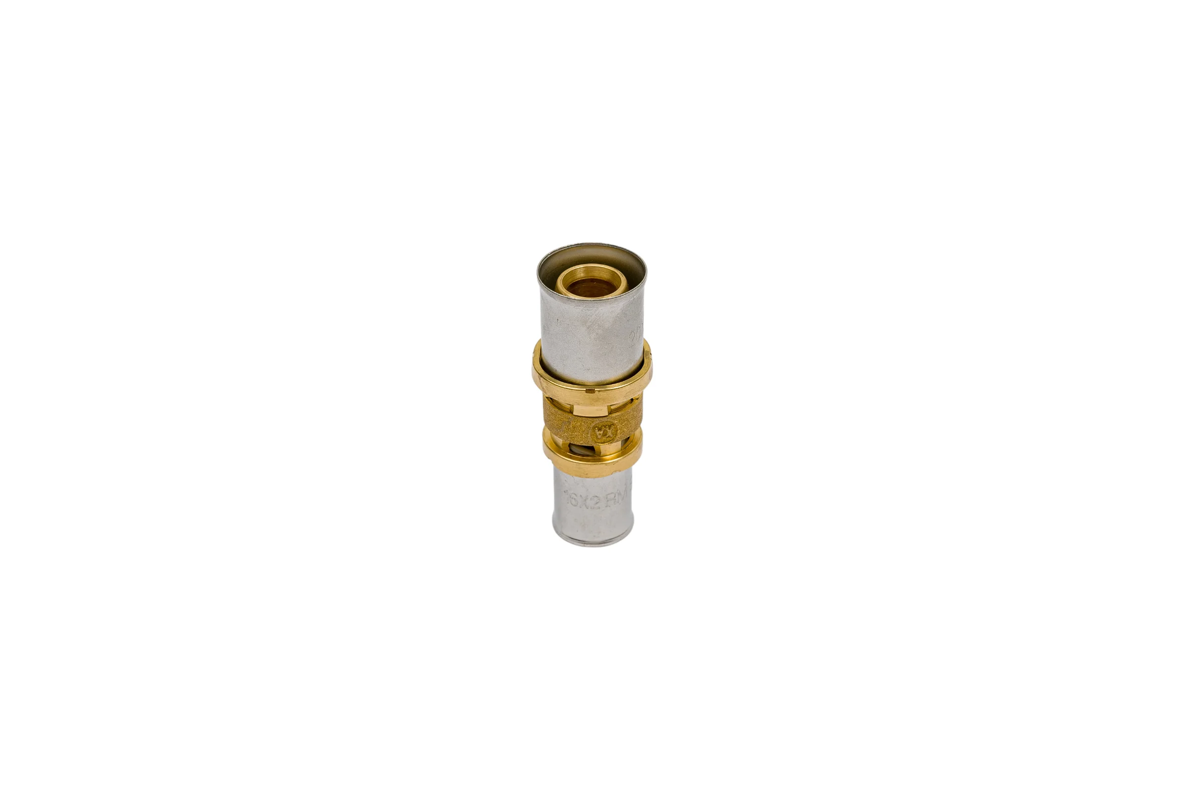 Муфта Giacomini 20x2, 16x2, латунь, переходная RM103Y010
