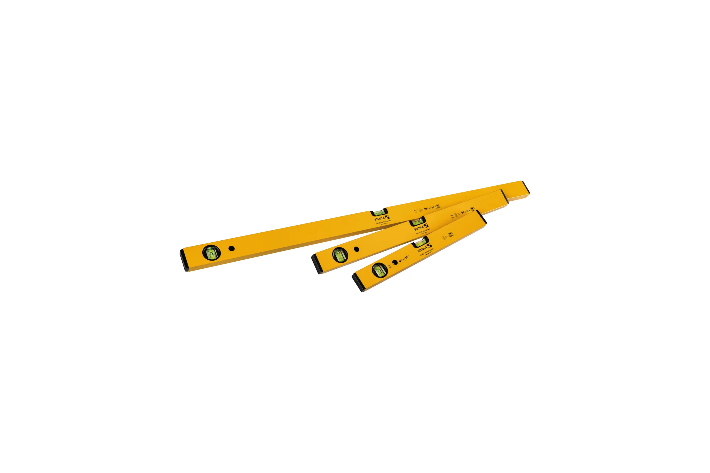 Набор уровней STABILA Classic Set70 40, 60, 100 см 19819