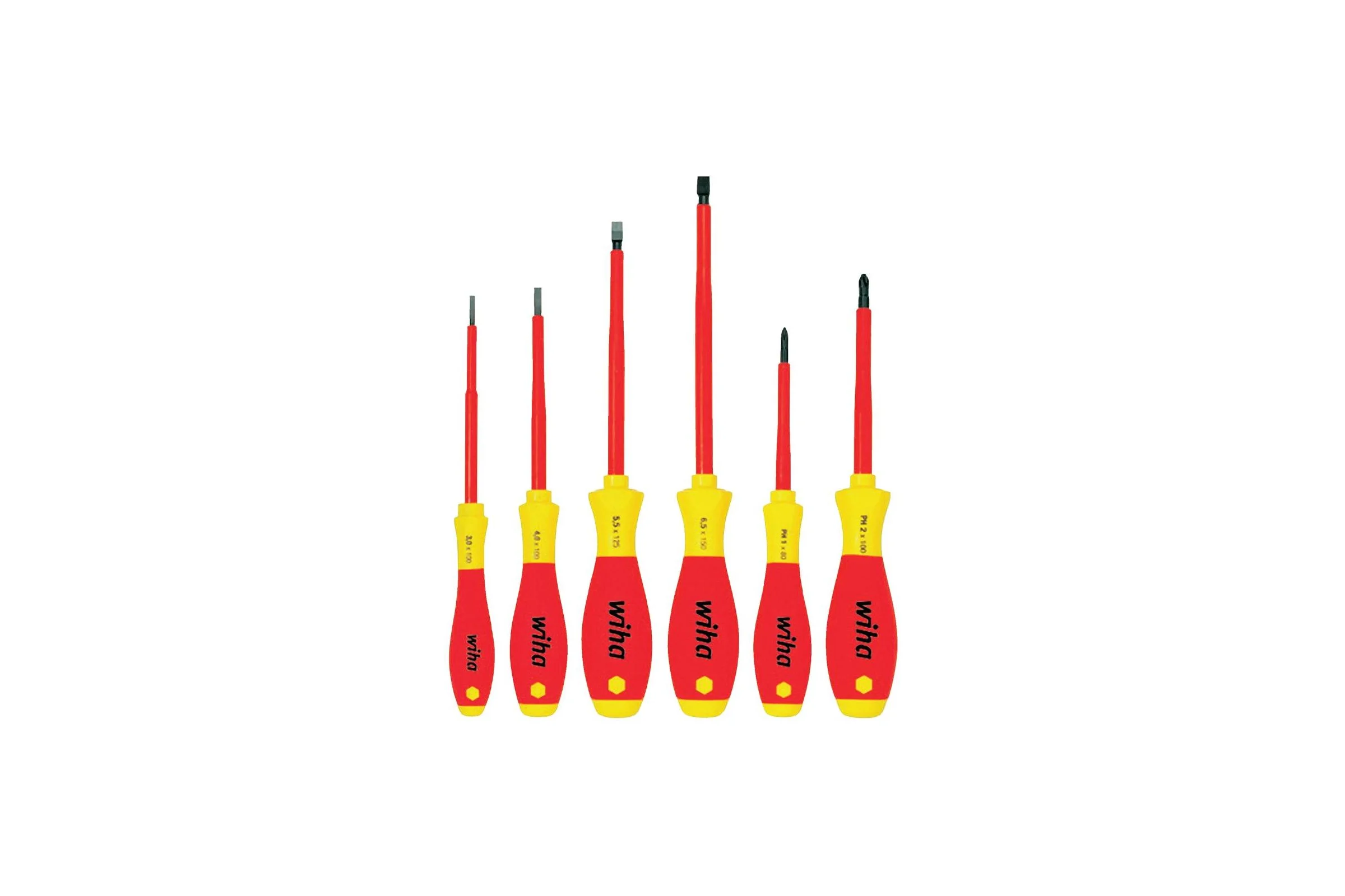 Набор отверток SoftFinishelectric 320N SF K6 6 шт Wiha 00833