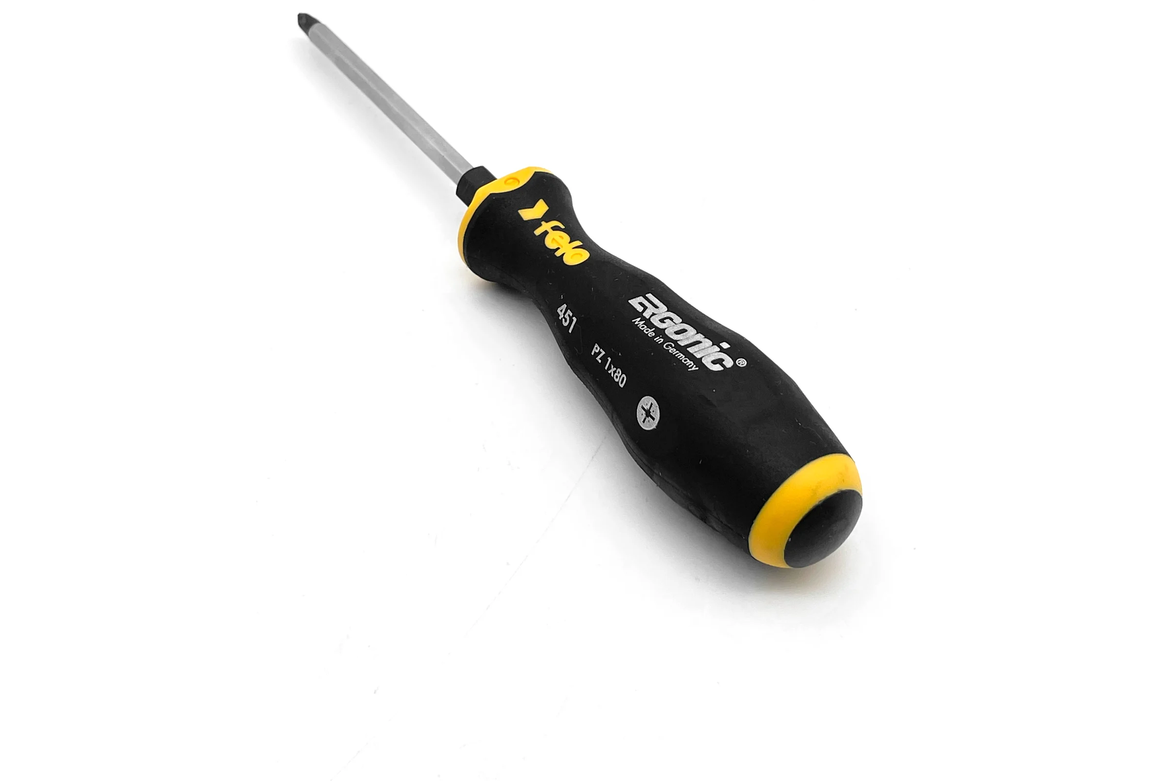Ударная крестовая отвертка Felo Ergonic PZ1x80 45110240