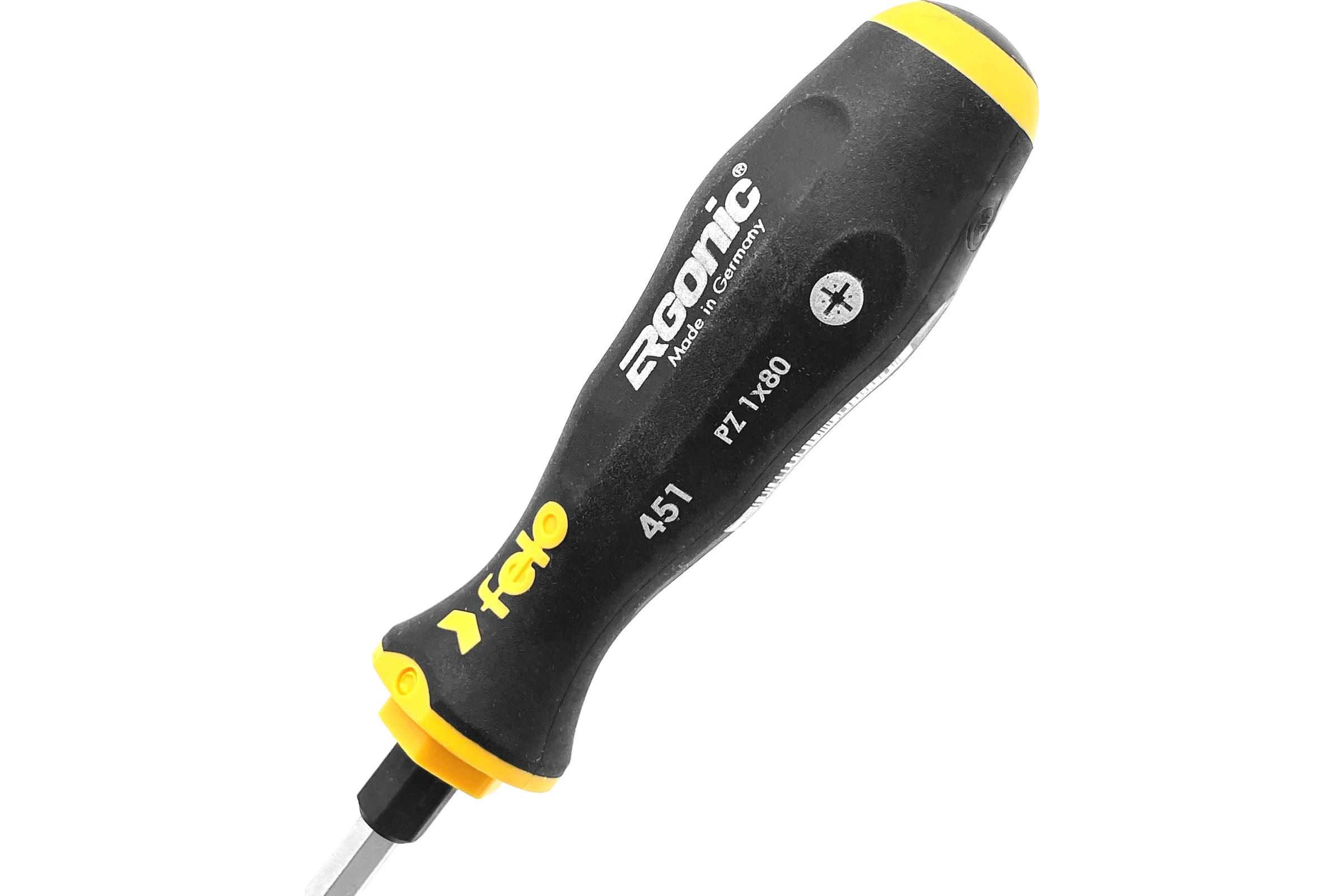Ударная крестовая отвертка Felo Ergonic PZ1x80 45110240