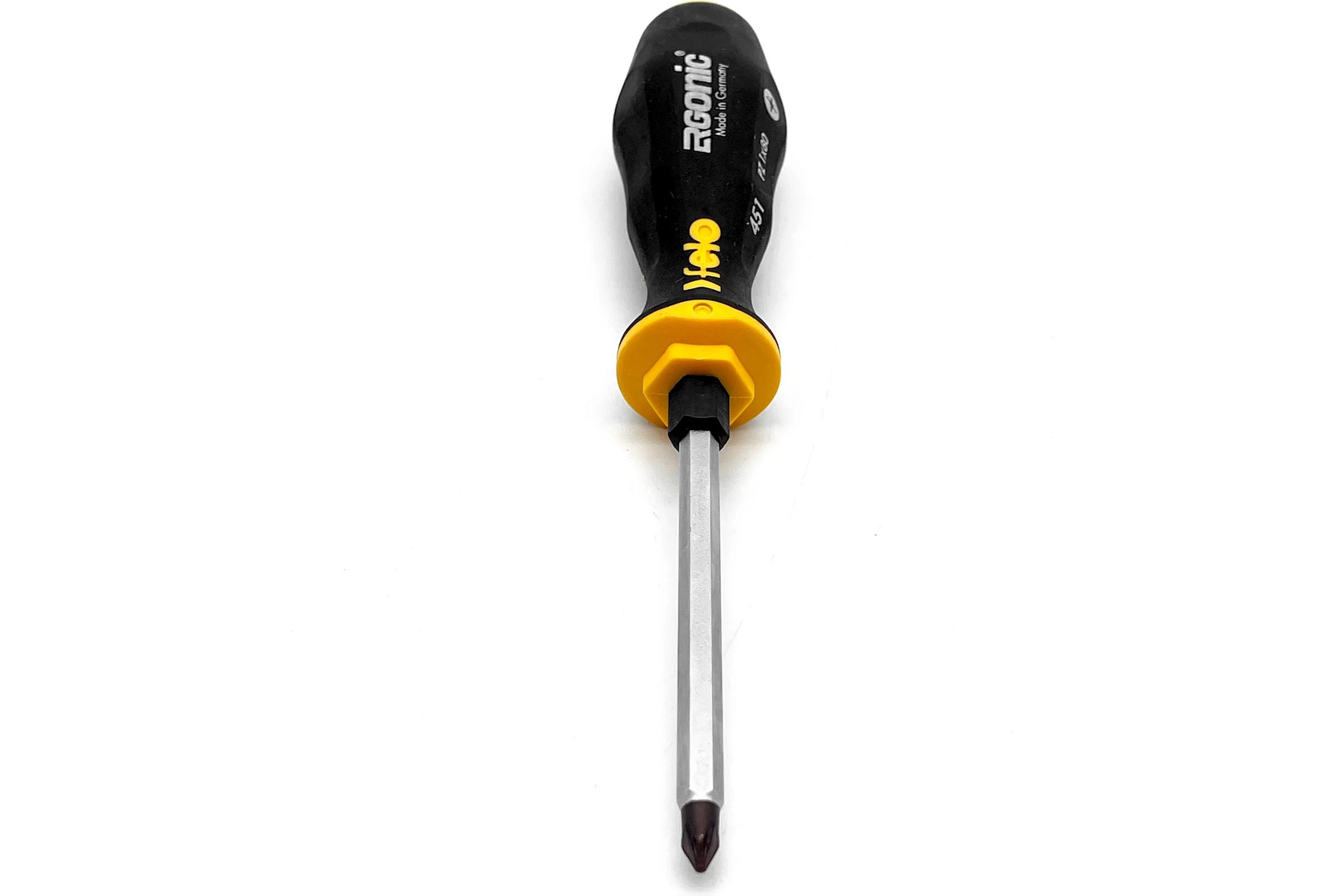 Ударная крестовая отвертка Felo Ergonic PZ1x80 45110240