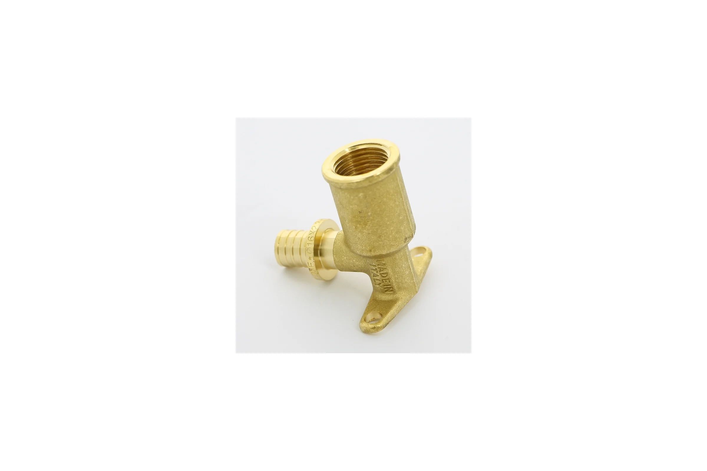 Аксиальная водорозетка Uni-Fitt 16x1/2", h = 55 мм 750G6255