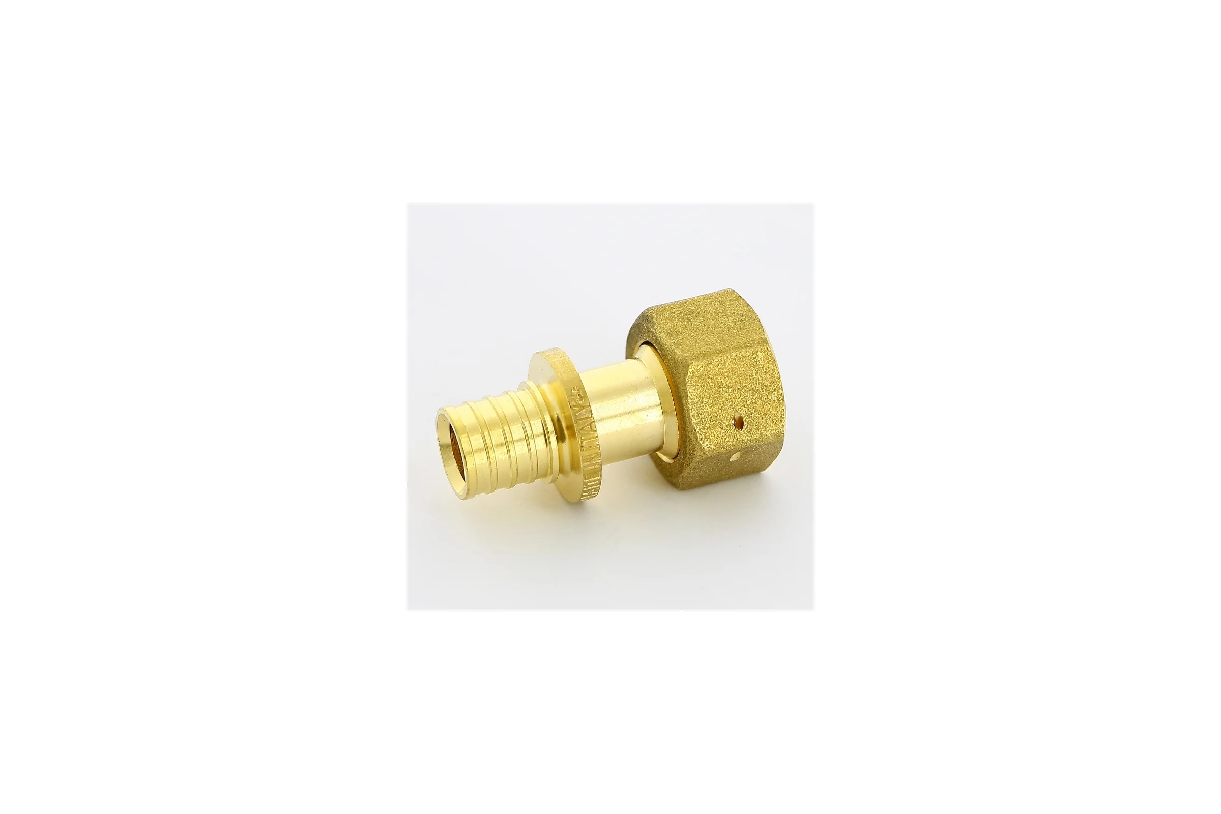 Аксиальная муфта Uni-Fitt-В 16x1/2" с накидной гайкой, плоской прокладкой 754G6200