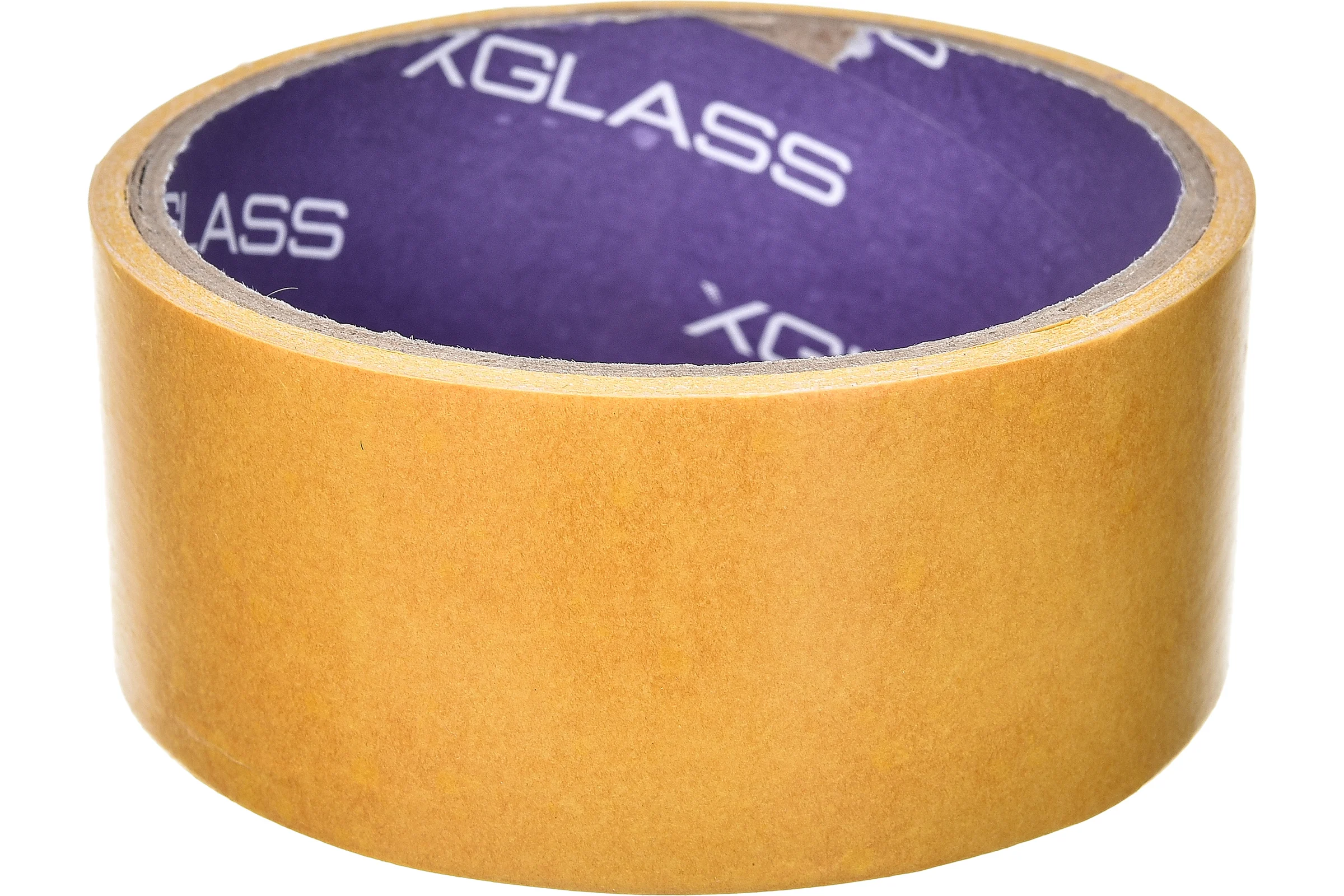 Клейкая лента X-Glass двухсторонняя, полипропилен, 38x5, 160388