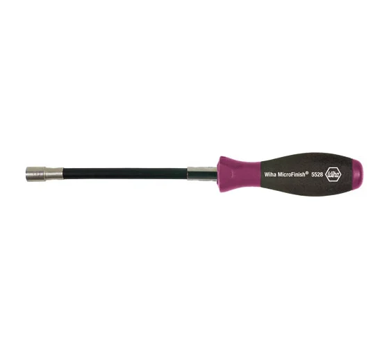 Отвертка MicroFinish гибкая, торцевая головка SW6x150 Wiha 29175