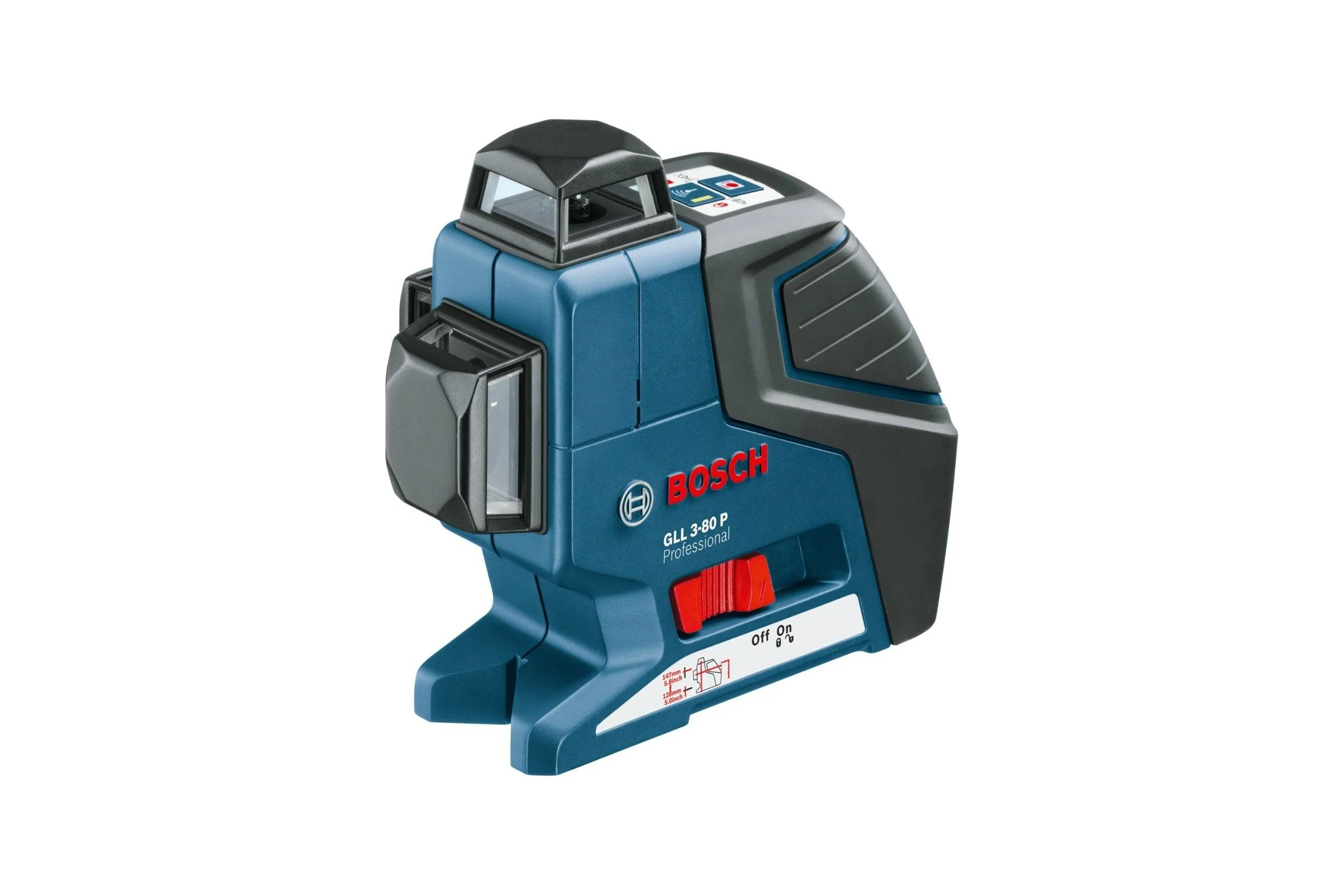 Линейный лазерный нивелир Bosch GLL 3-80 P + BM1 новый в L-Boxx 0.601.063.309