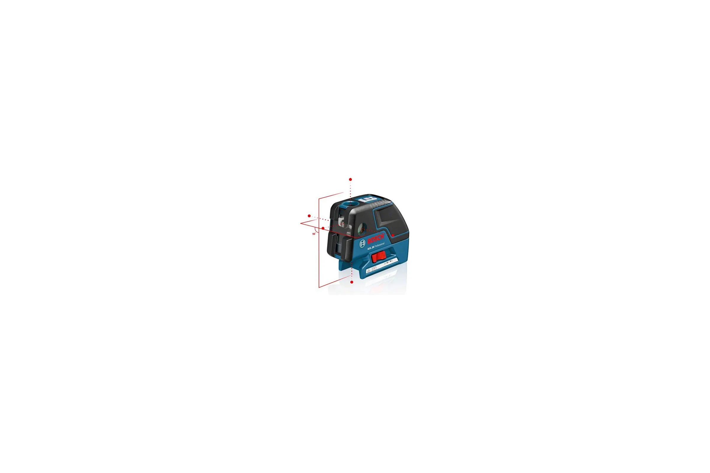 Комбинированный лазерный уровень Bosch GCL 25 + BM1 новый в L-Boxx 136 0.601.066.B03