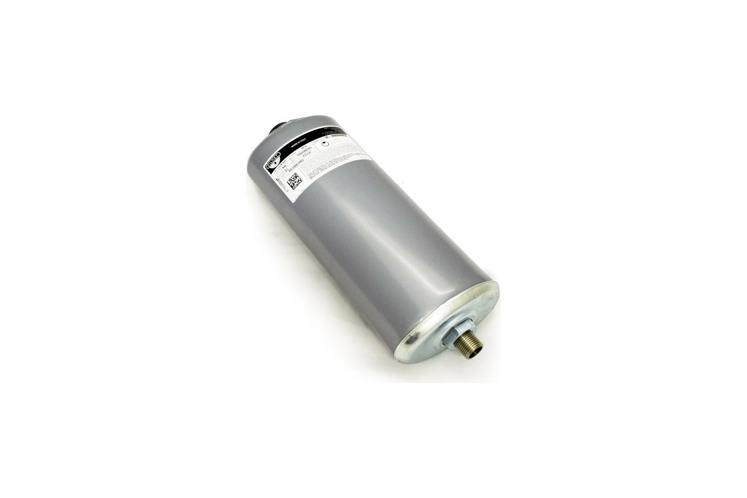 Расширительная емкость Zilmet OEM-PRO 2 л, 121x291x83 мм, 8 Бар, 1/2" нержавеющая сталь, -10 +99С, (Италия) 1500000205
