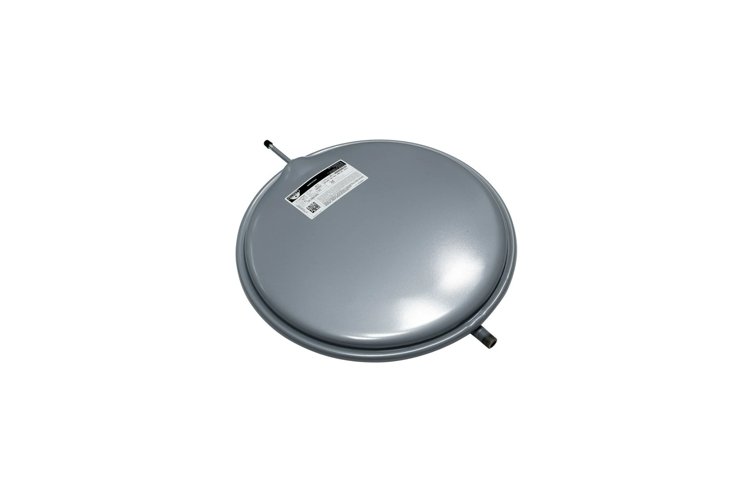Расширительная емкость Zilmet OEM-PRO 6 л, d=392 мм, h=61 мм, 3 Бара, 3/8", 180С -10 +99С, (Италия) 13C6000607