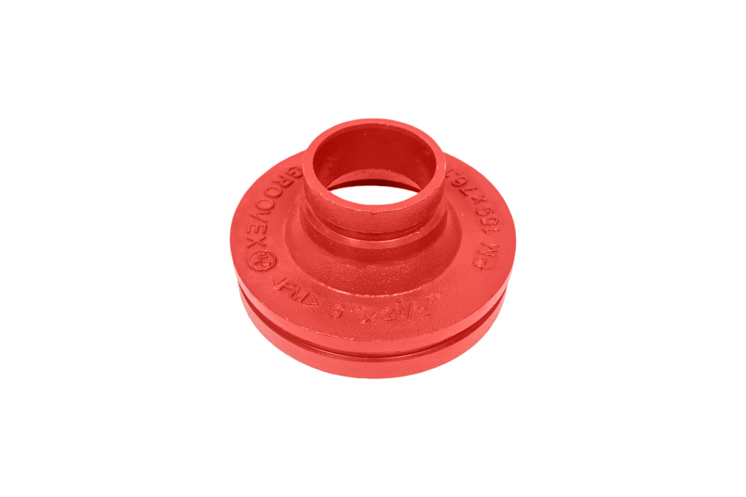 Переход под муфту GROOVEX 6"x2 1/2", 159x76 мм, ДУ 150x65 мм PM15976