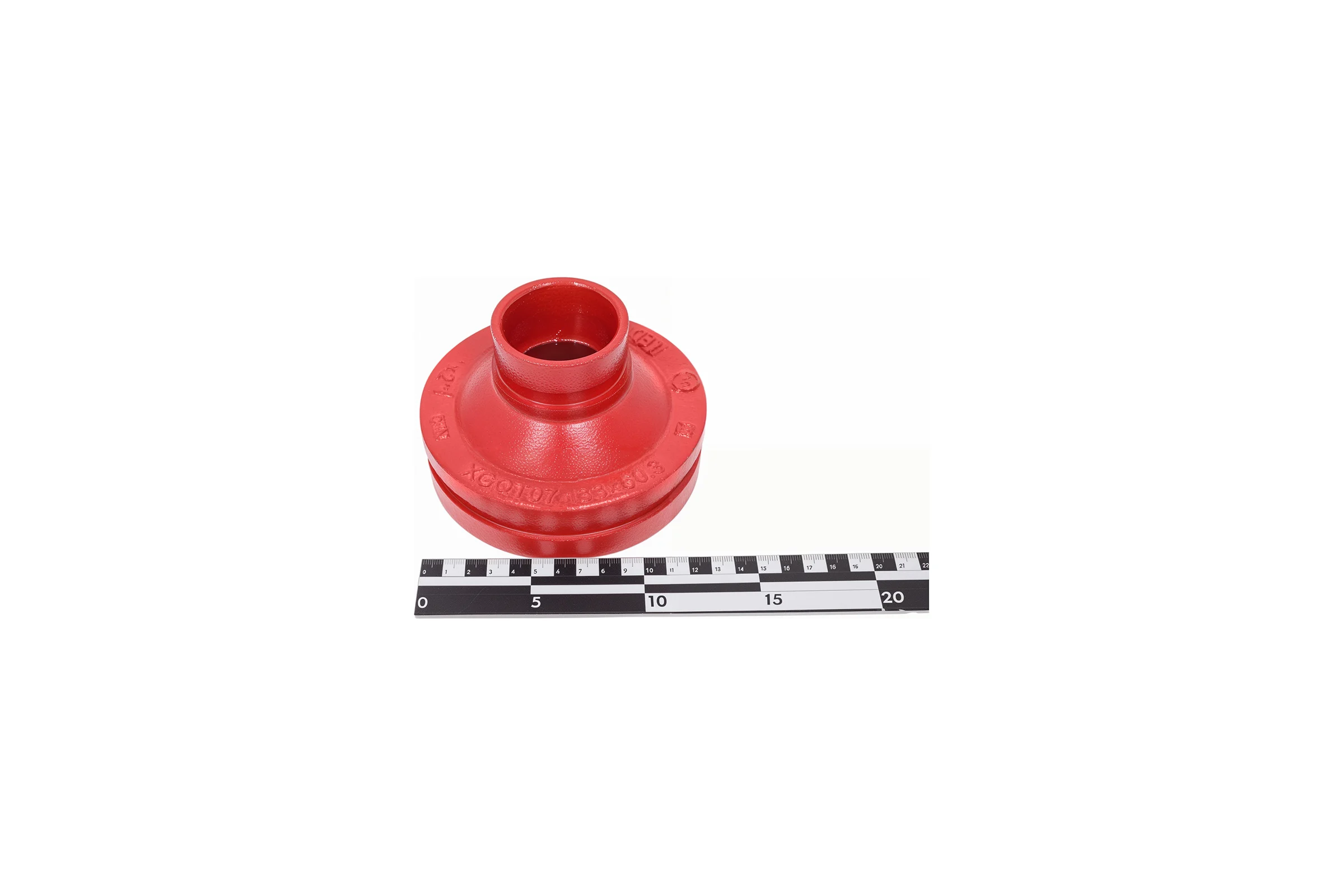 Переход под муфту GROOVEX 5"x2", 133x60 мм, ДУ 125x50 мм PM13360