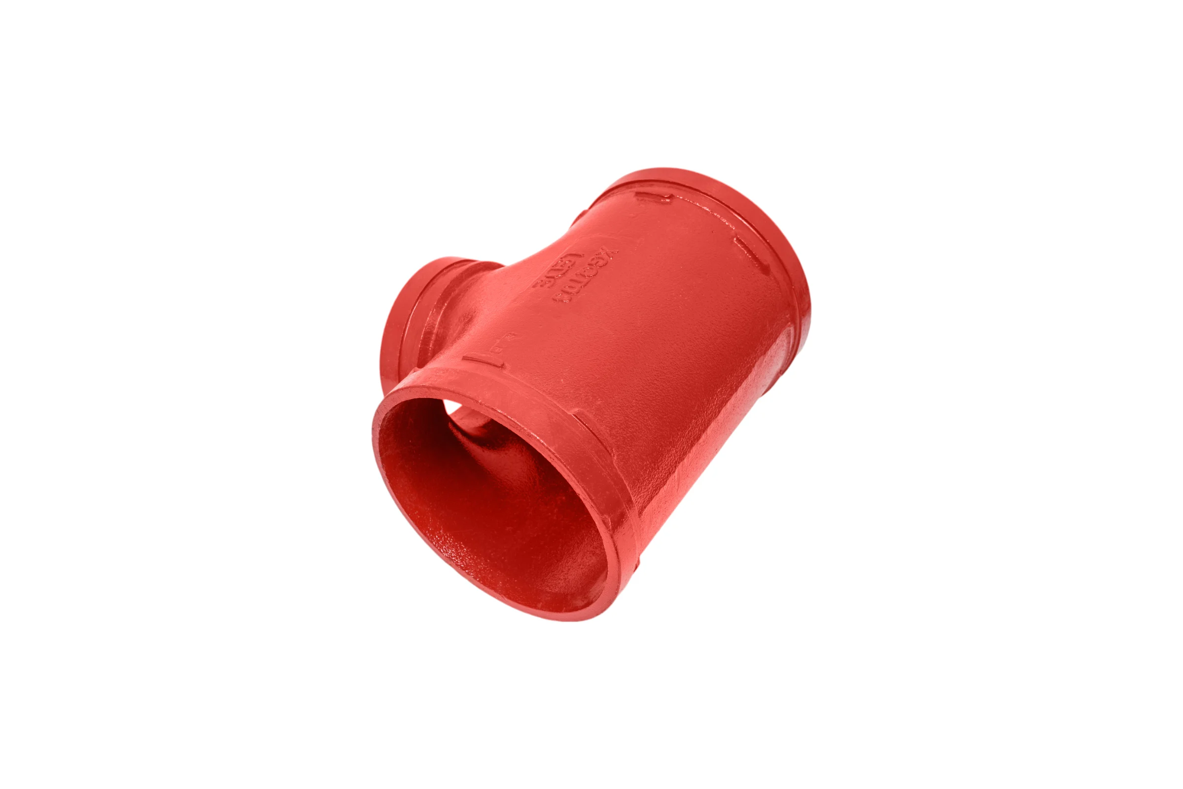 Переходной тройник под муфту GROOVEX 6"x4", 159x114 мм, ДУ 150x100 мм TPM159114
