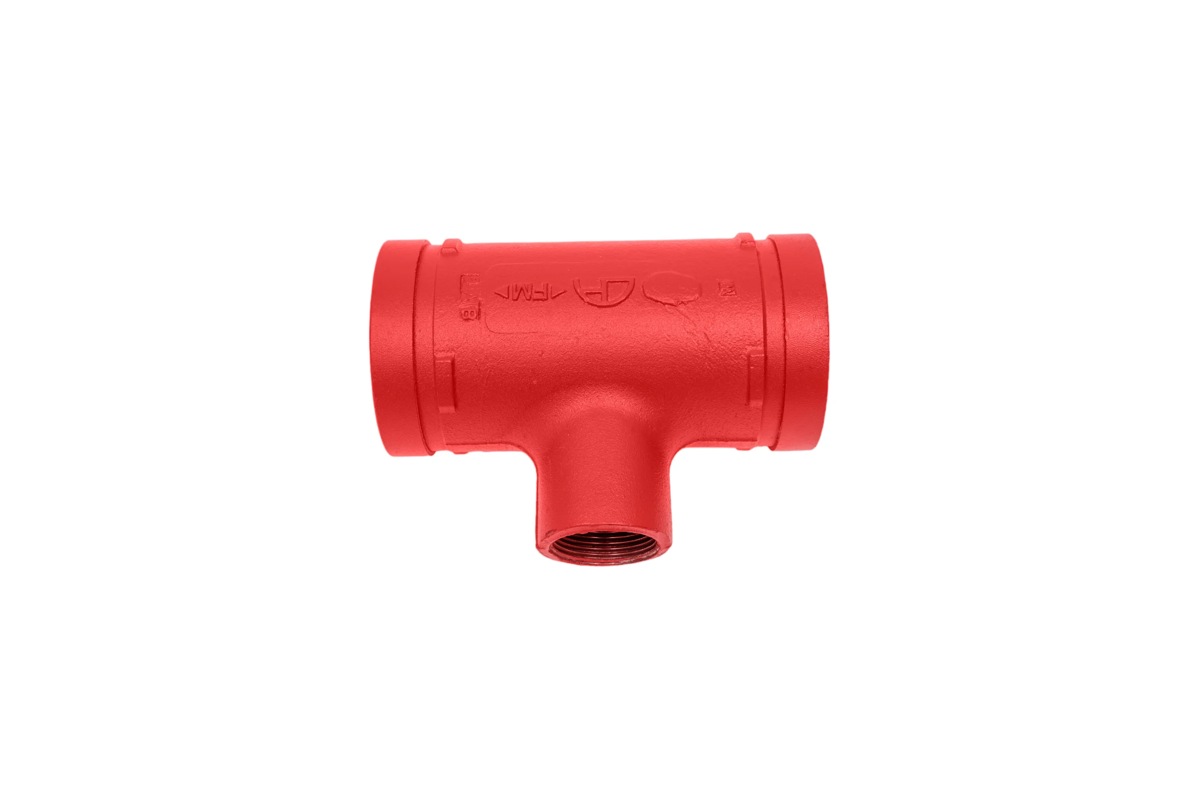 Переходной тройник под резьбу GROOVEX 3"x1 1/4", 89x42 мм, ДУ 80x32 мм TPR8942