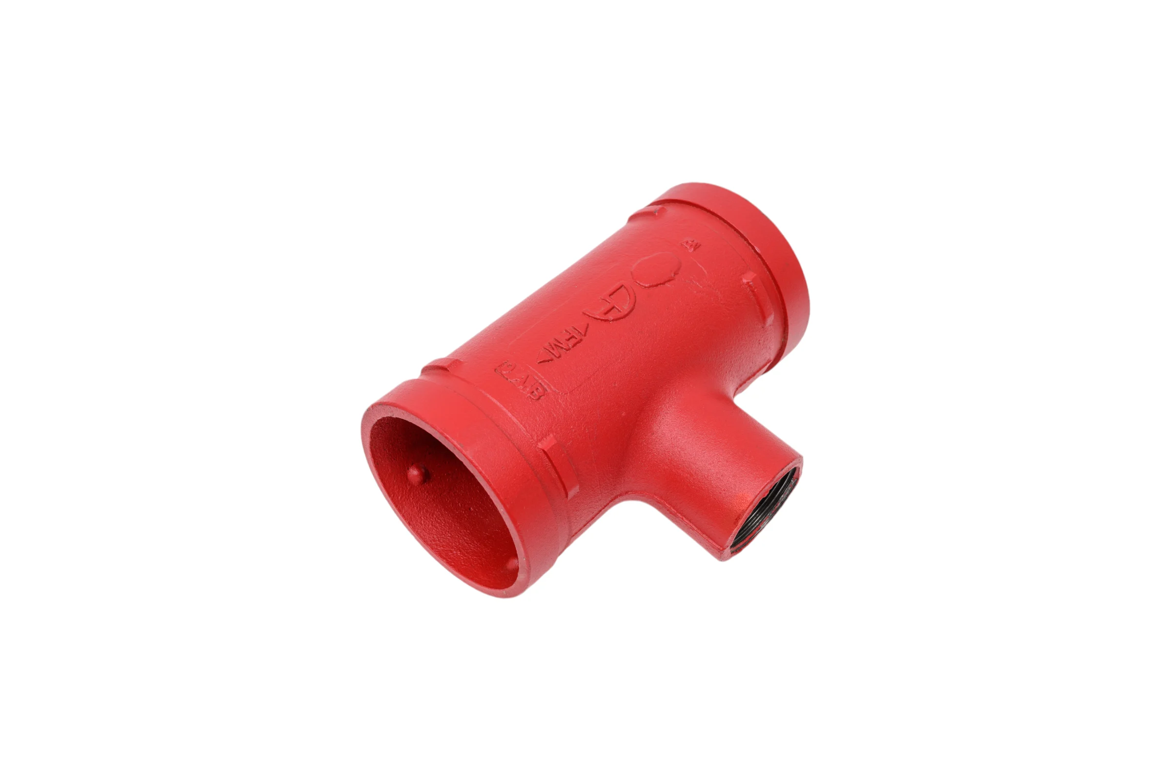 Переходной тройник под резьбу GROOVEX 3"x1 1/4", 89x42 мм, ДУ 80x32 мм TPR8942