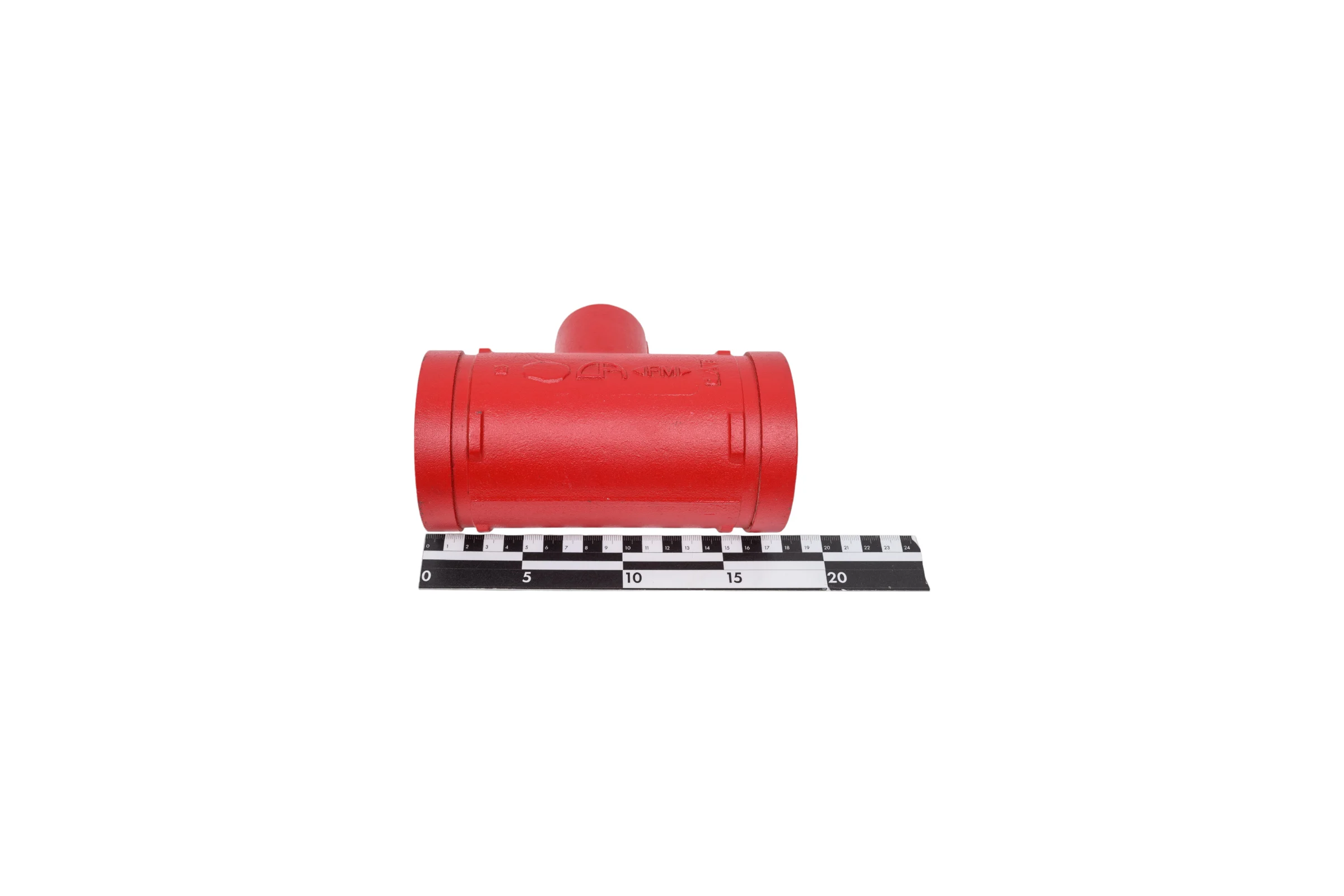 Переходной тройник под резьбу GROOVEX 3"x1 1/4", 89x42 мм, ДУ 80x32 мм TPR8942