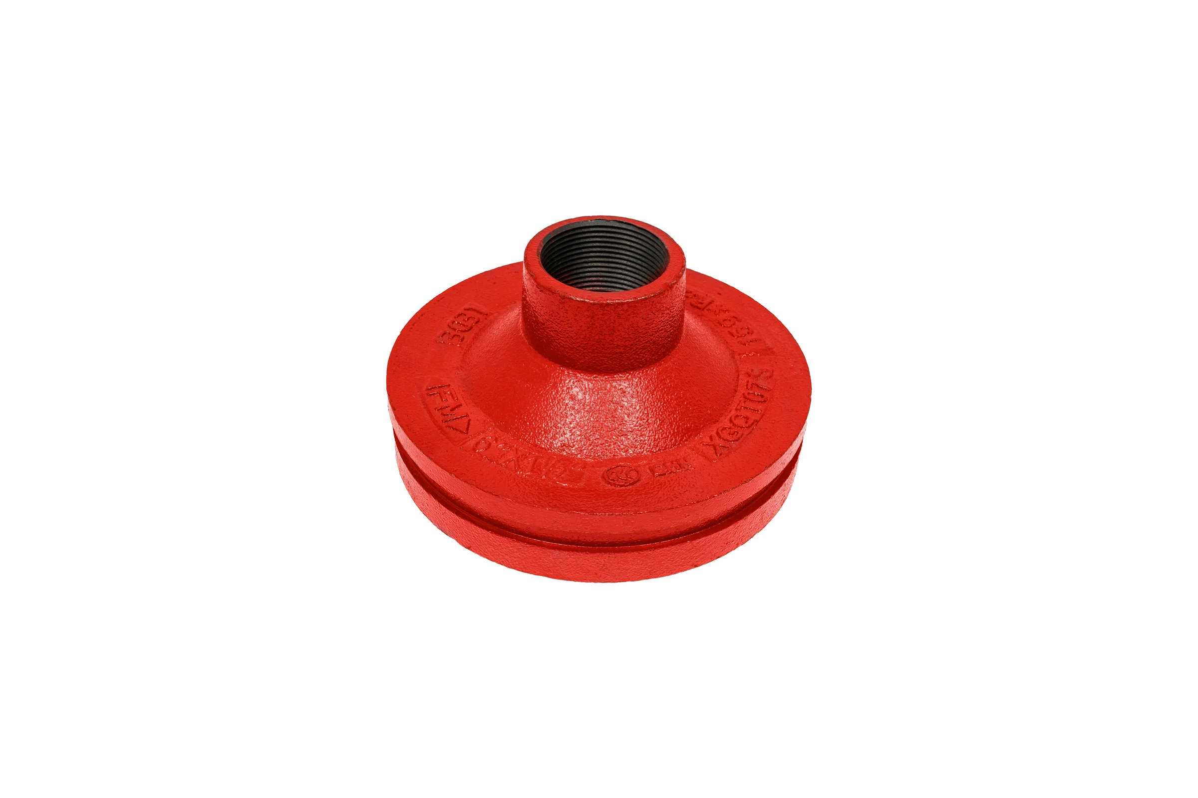 Переход под резьбу GROOVEX 6"x1 1/2", 159x48 мм, ДУ 150x40 мм PR15948