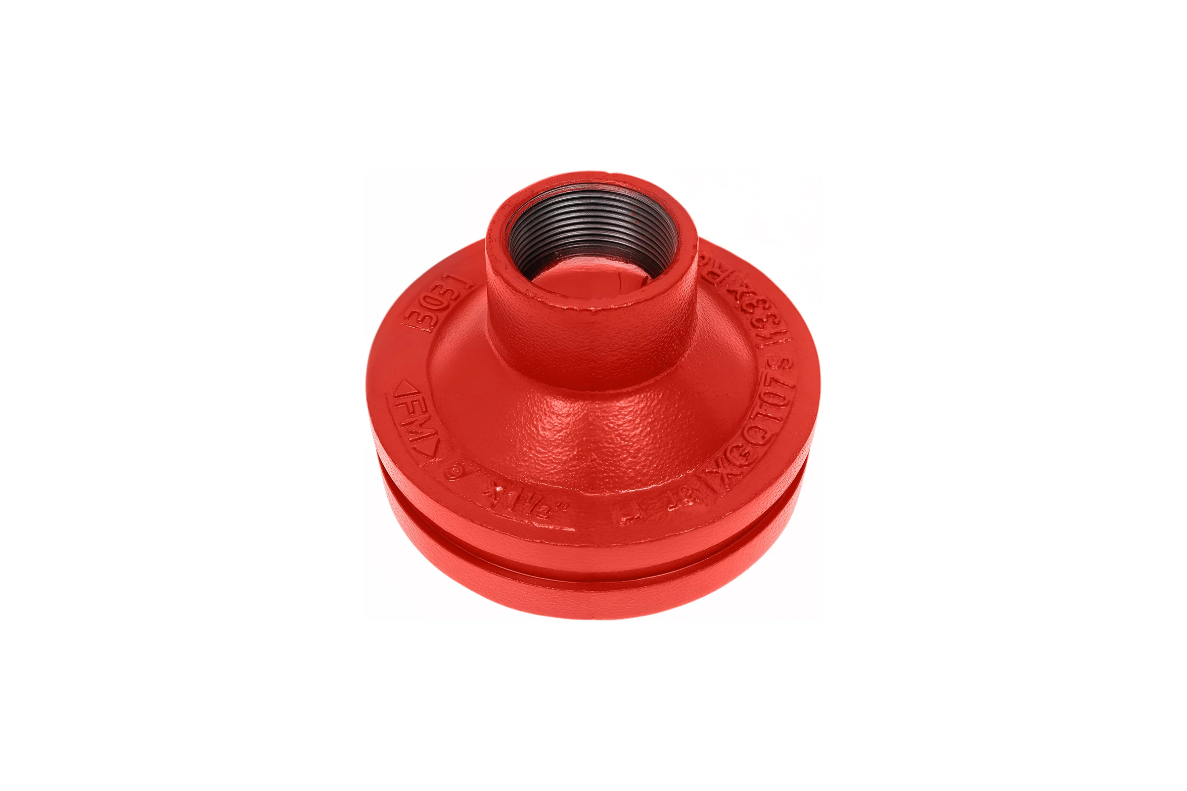 Переход под резьбу GROOVEX 5"x1 1/2", 133x48 мм, ДУ 125x40 мм PR13348