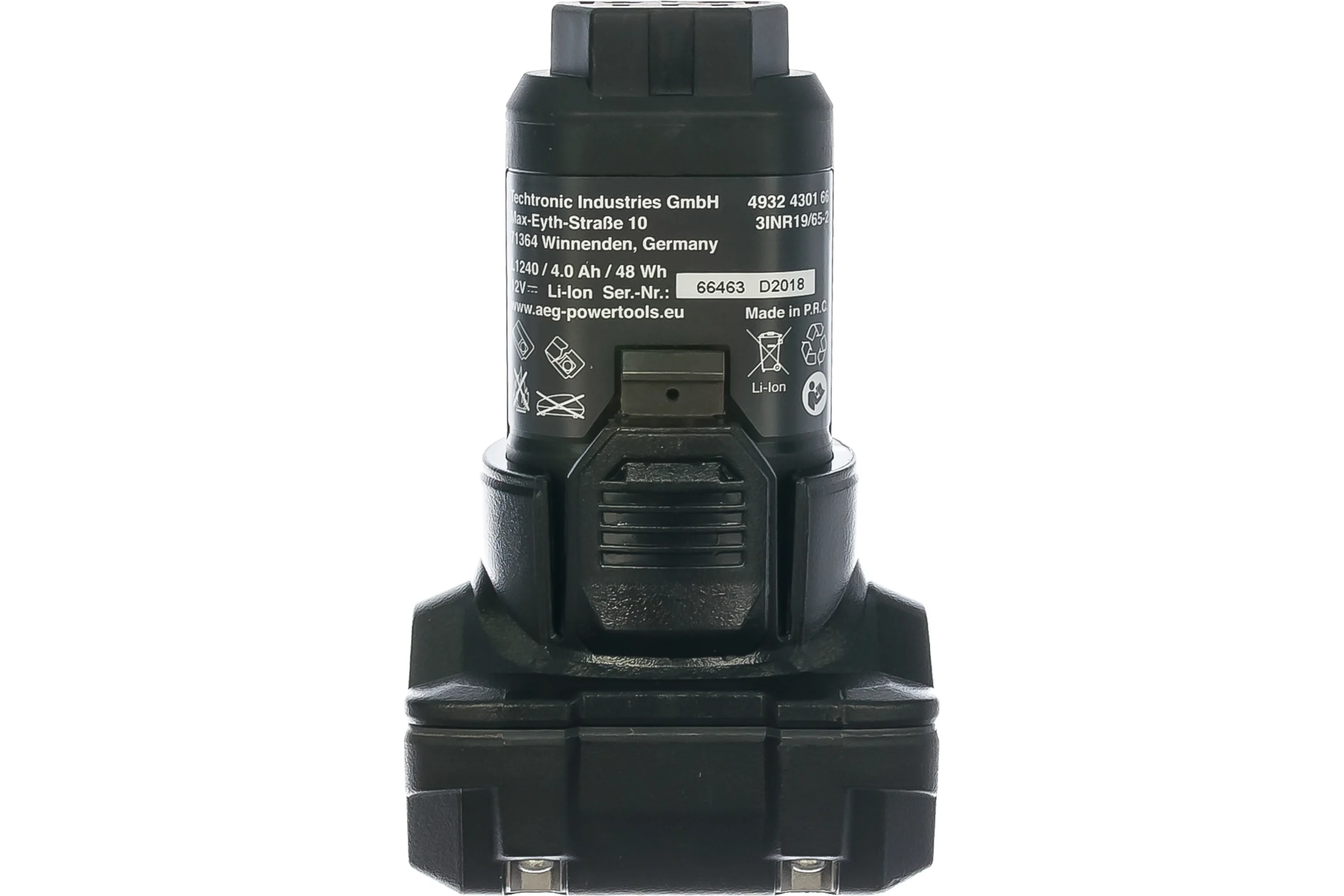 Аккумулятор L1240R Pro Li-ion (12 В; 4 A*ч) AEG 4932430166