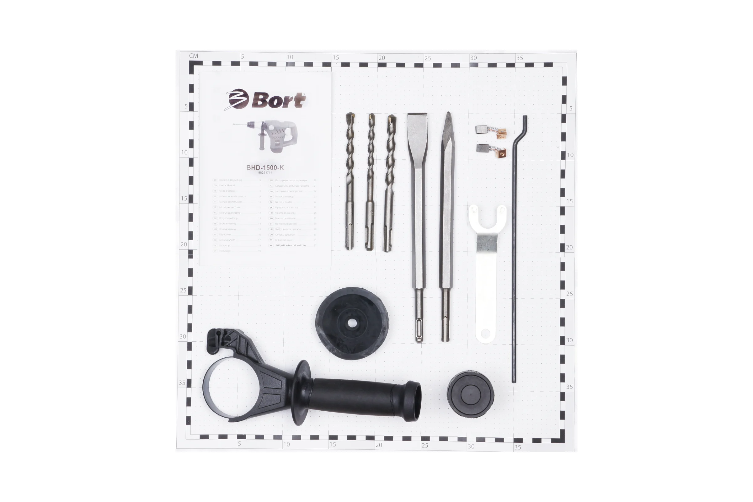 Электрический перфоратор BORT BHD-1500-K 98291711