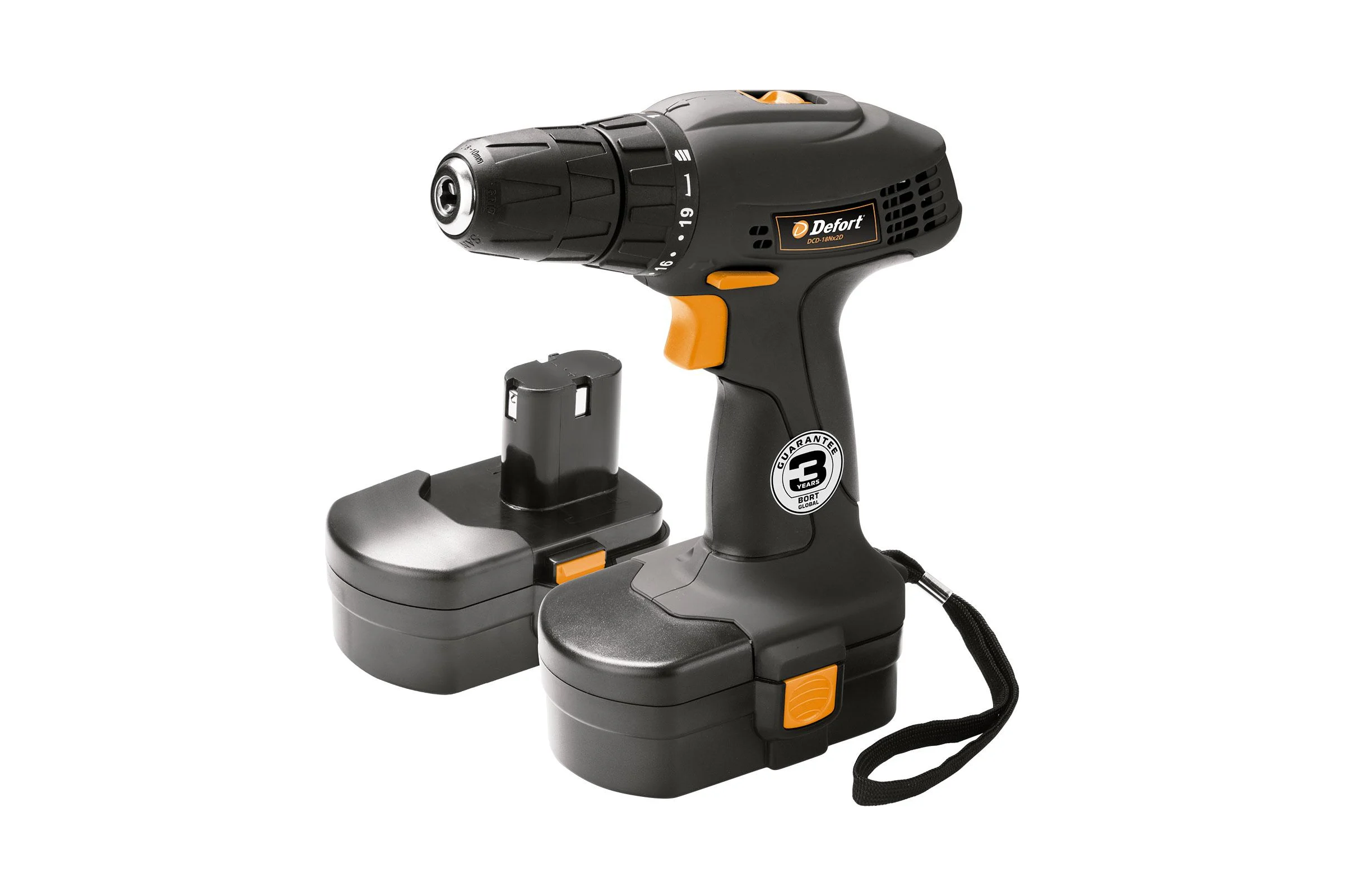 Аккумуляторная дрель-шуруповерт DEFORT DCD-18Nx2D 93727680