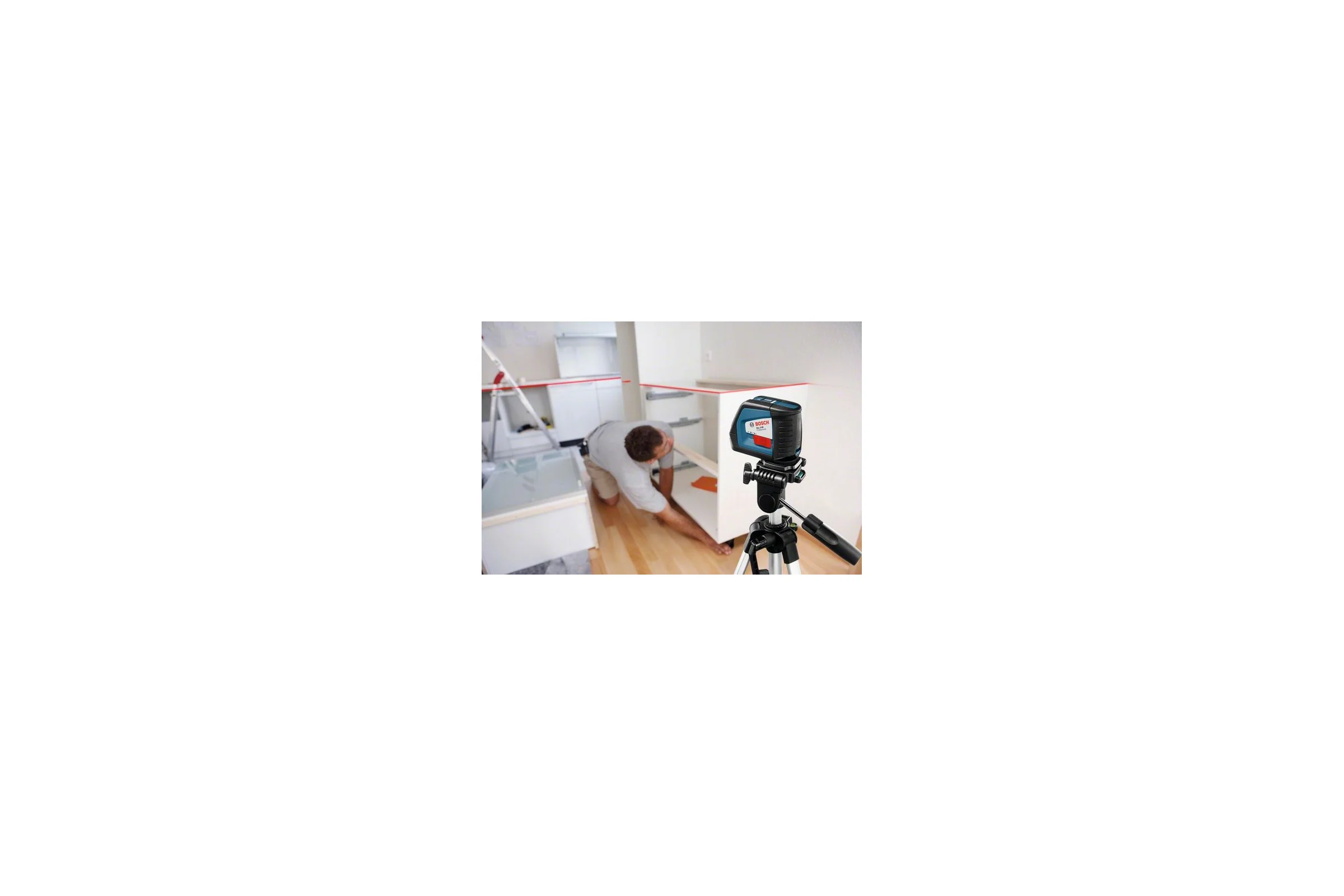 Линейный лазерный нивелир Bosch GLL 2-50 + BM1 новый + L-Boxx 0.601.063.108