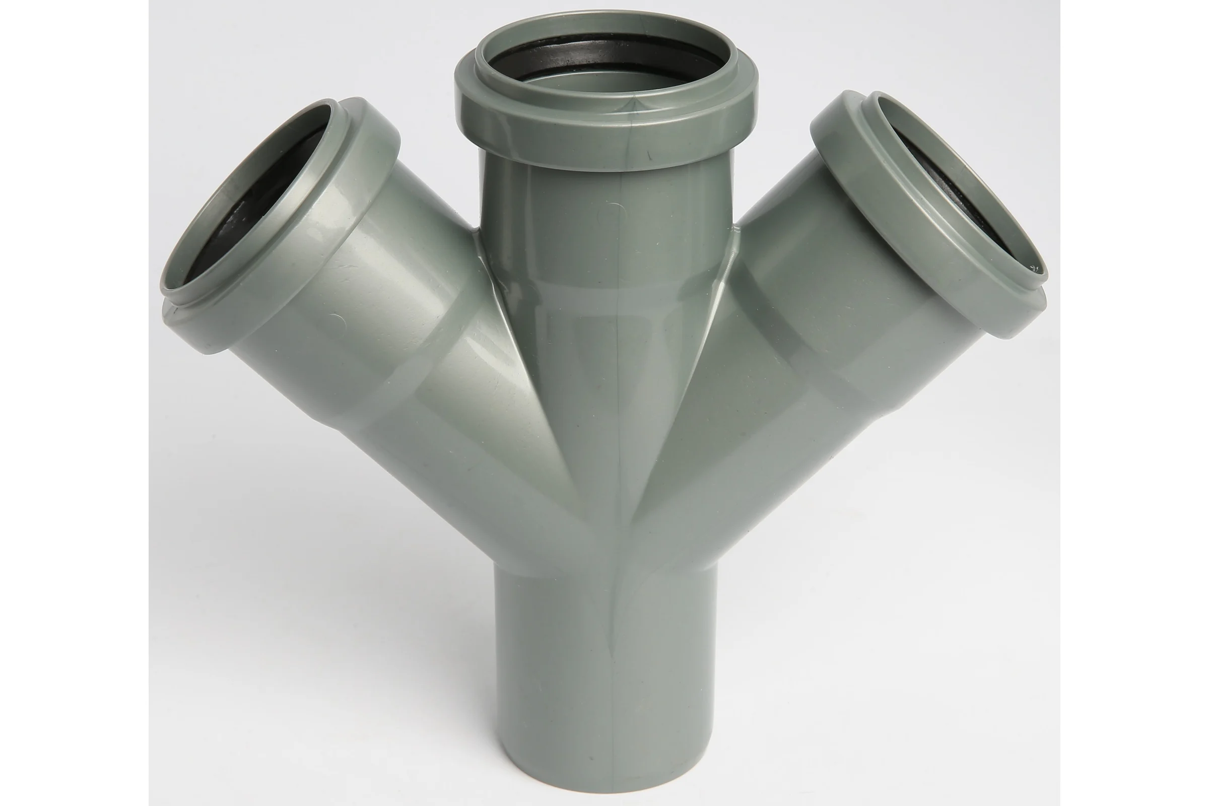 Крестовина Flextron D 50x50x50 мм, 45 градусов, для внутренней канализации 148073