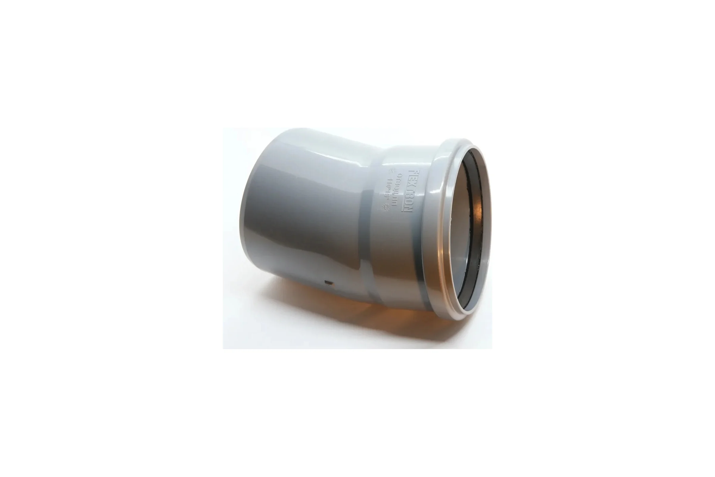 Отвод Flextron D 110 мм 15 градусов, для внутренней канализации 148000